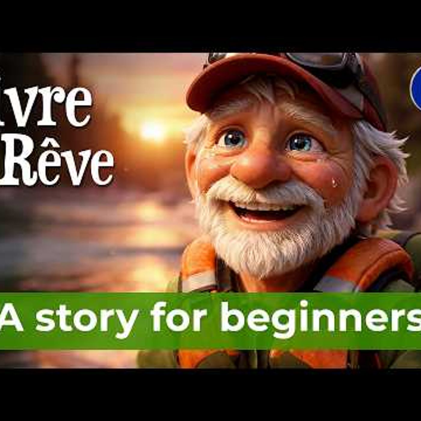 Short French Story for beginners - Vivre son rêve (A1-A2) French listening practice episode artwork