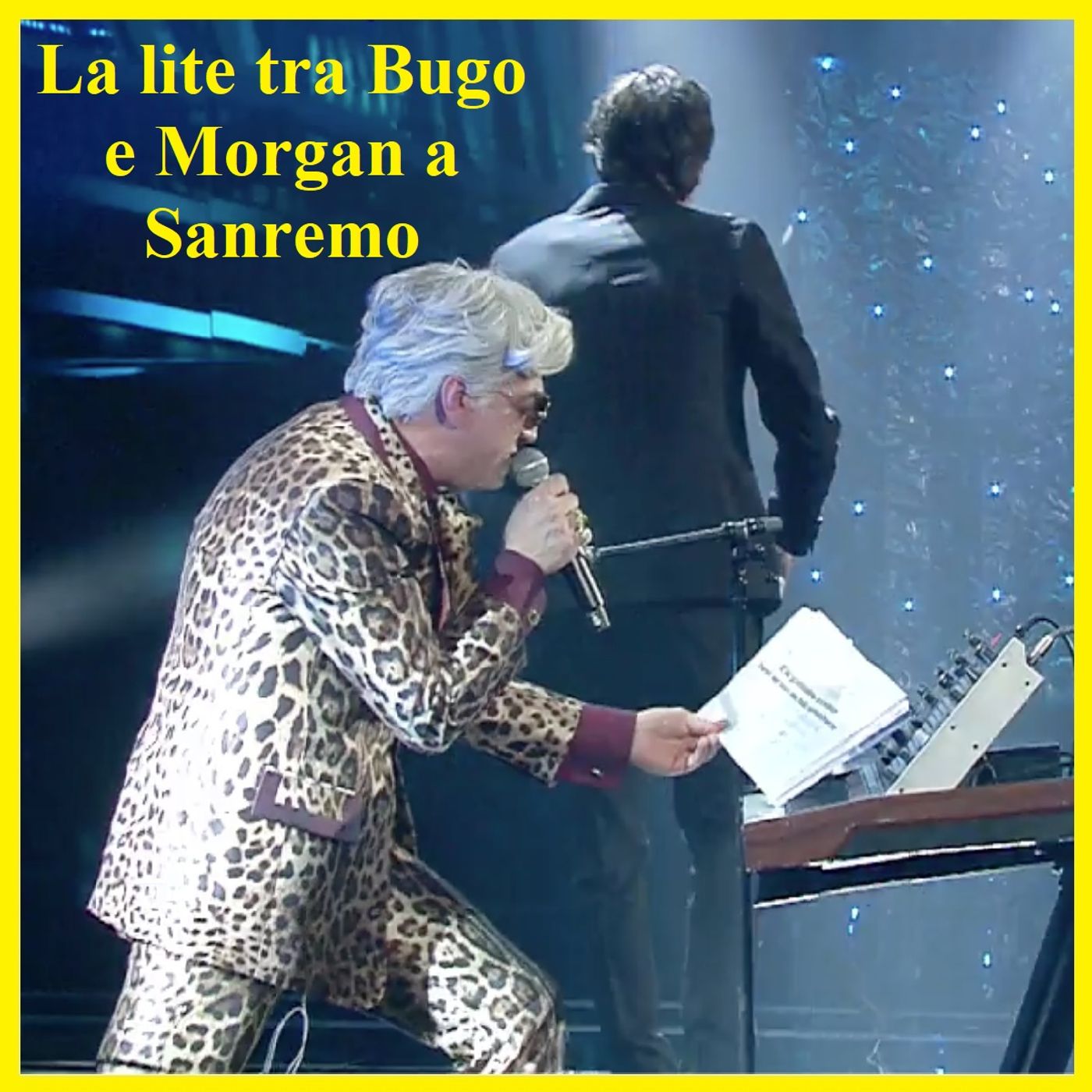 La lite tra Bugo e Morgan a Sanremo