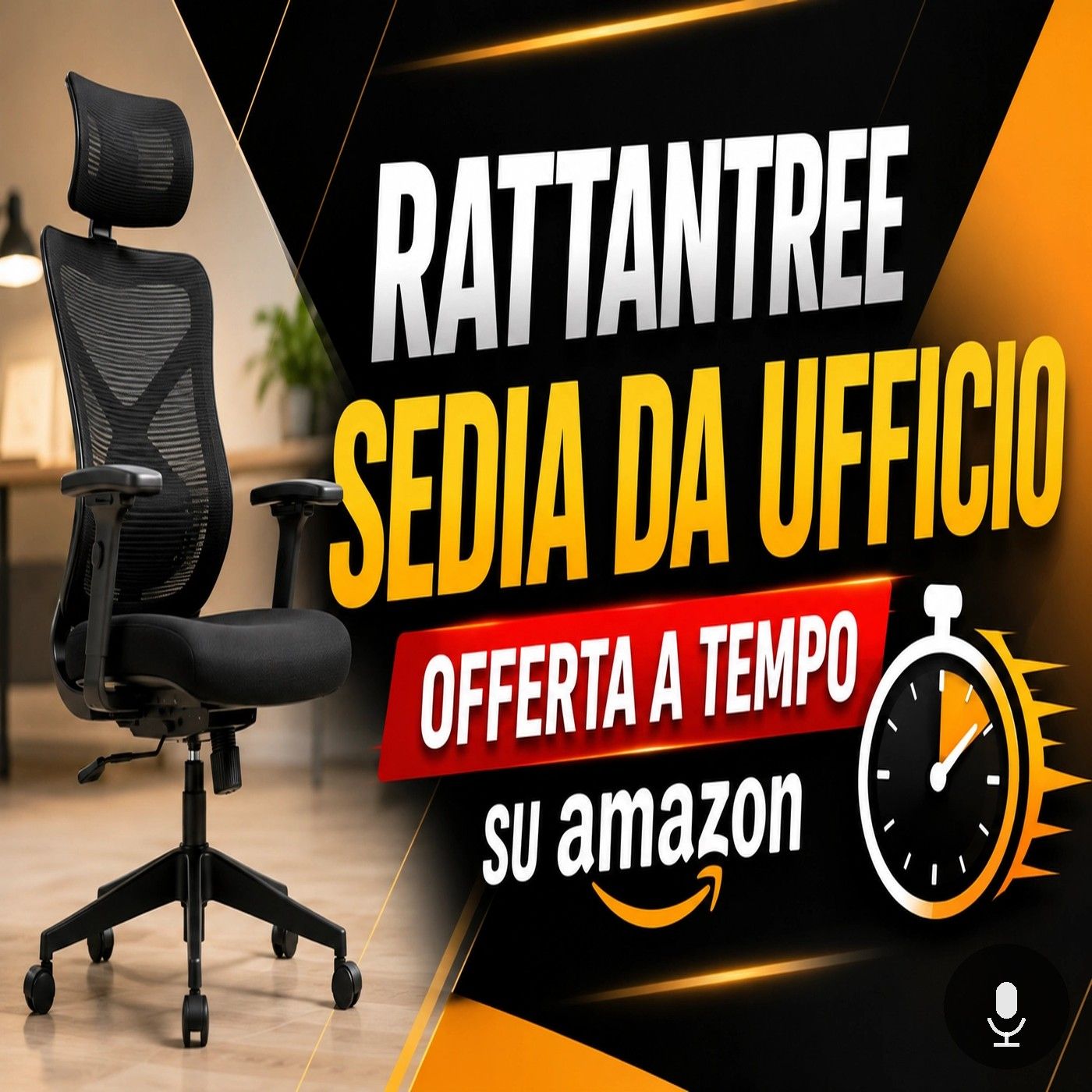 Rattantree, la sedia da ufficio in offerta su Amazon episode artwork
