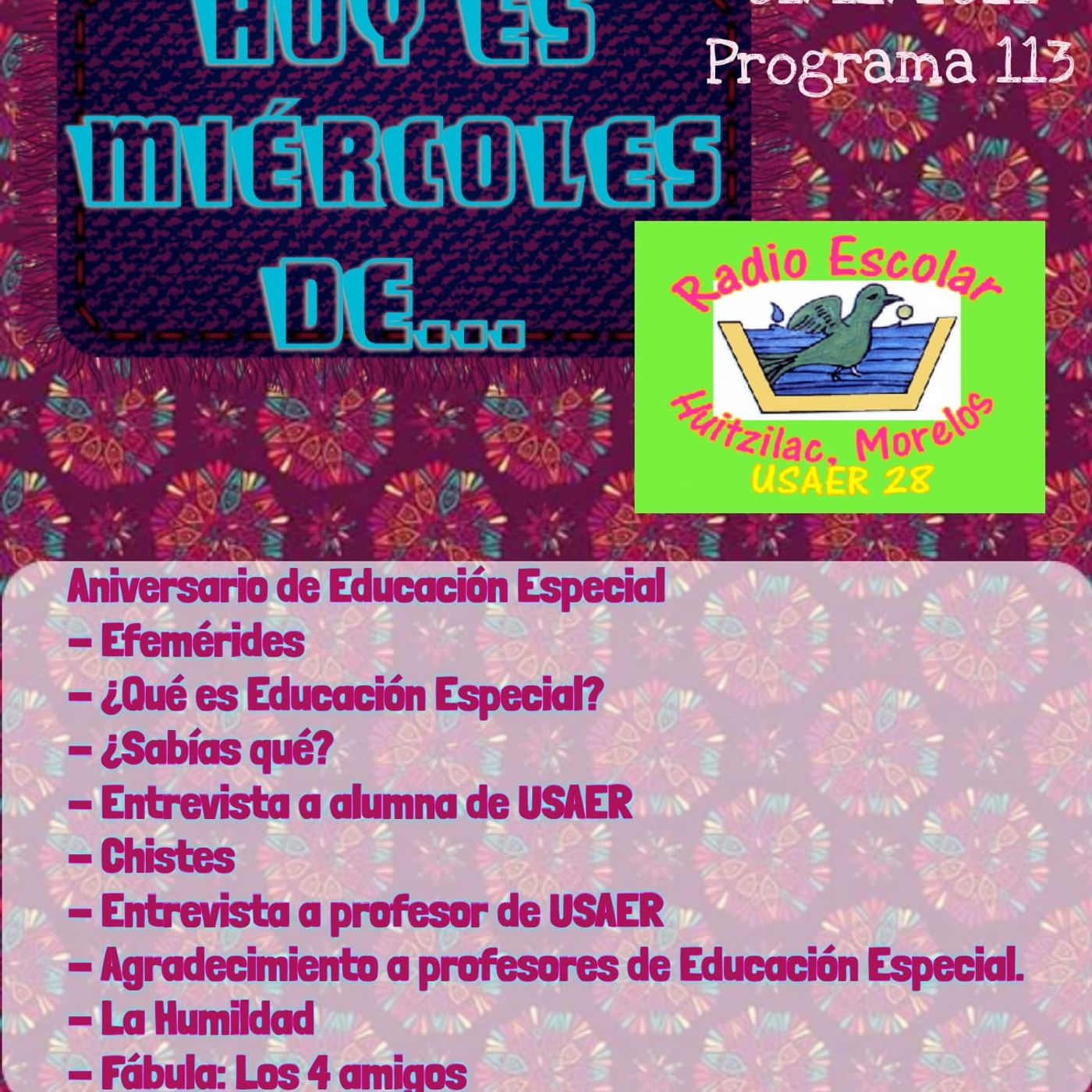 Radio Escolar Huitzilac, Morelos.