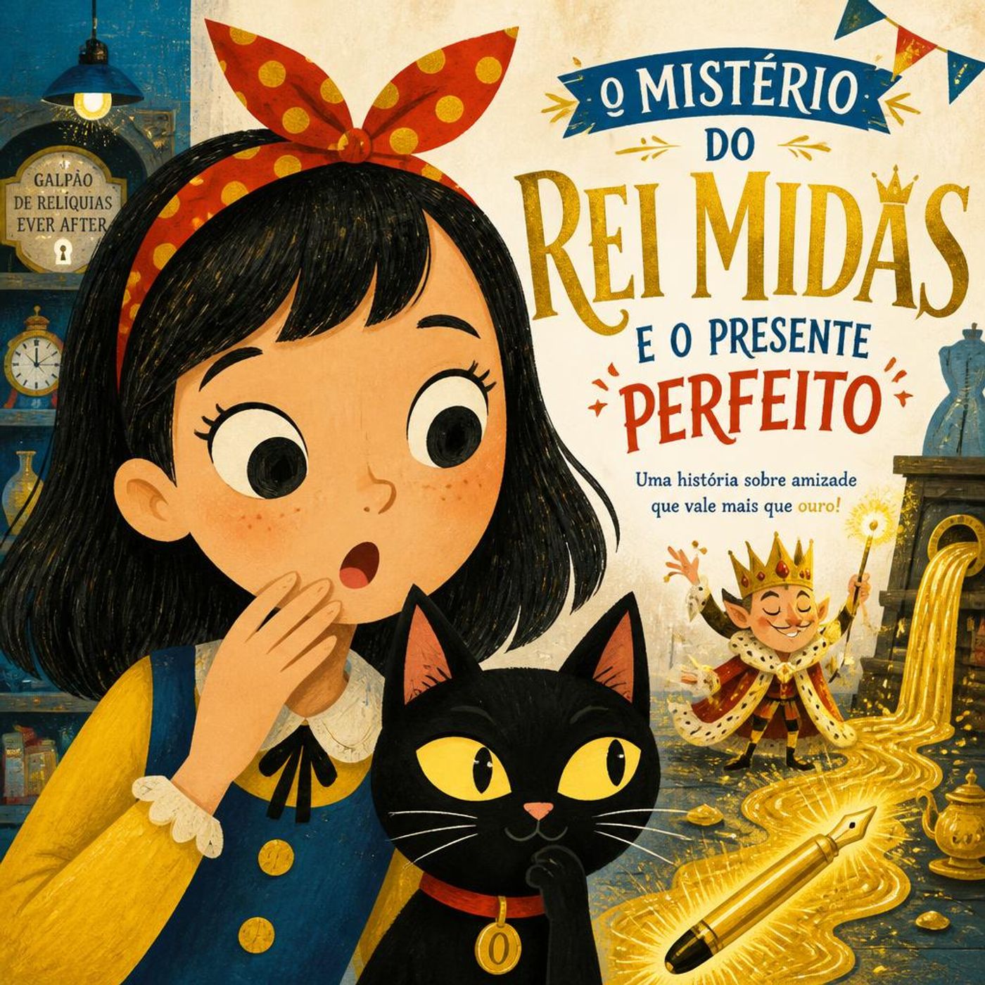 Alice, Octavia e o Segredo do Presente Mágico ｜Conto infantil