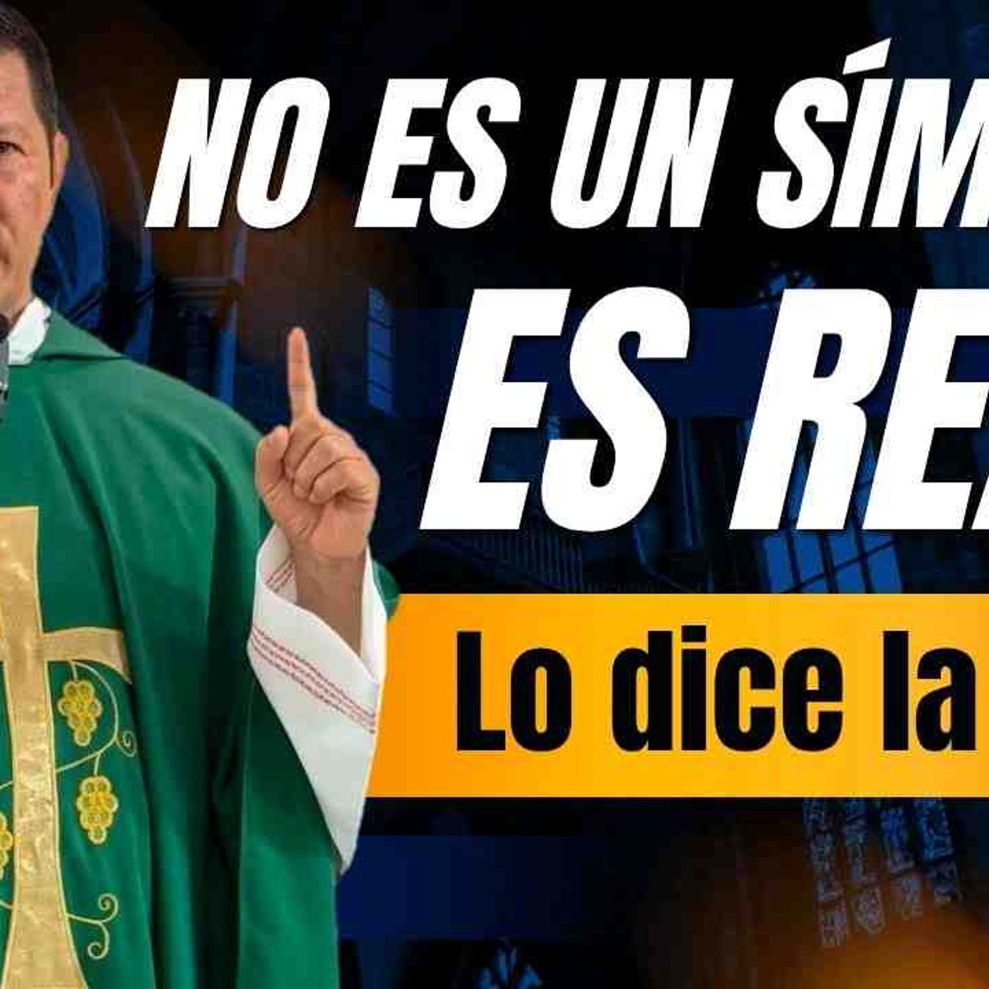NO ES UN SÍMBOLO LA EUCARISTÍA_ Los PROTESTANTES lo ven en la BIBLIA y no lo CREEN  PADRE LUIS TORO episode artwork