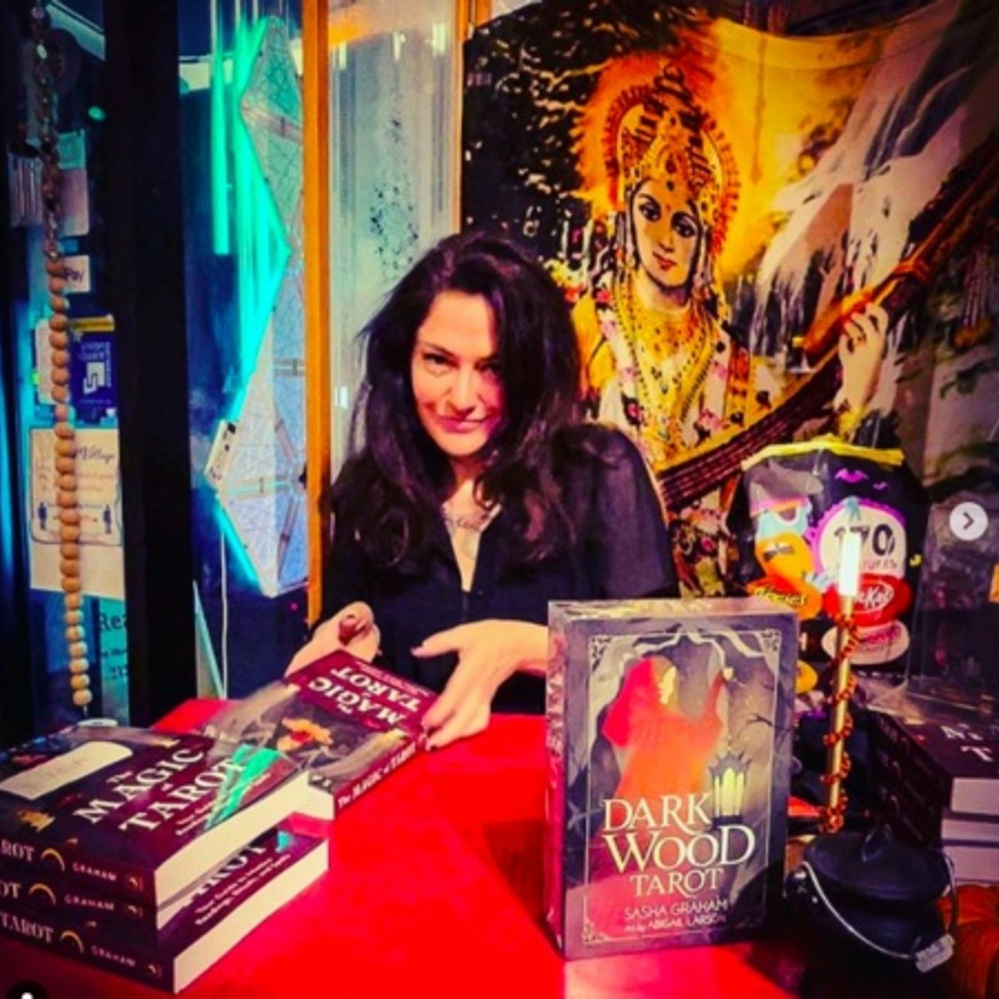 The Magic of Tarot with Author Sasha Graham - 08/12/22 episode artwork