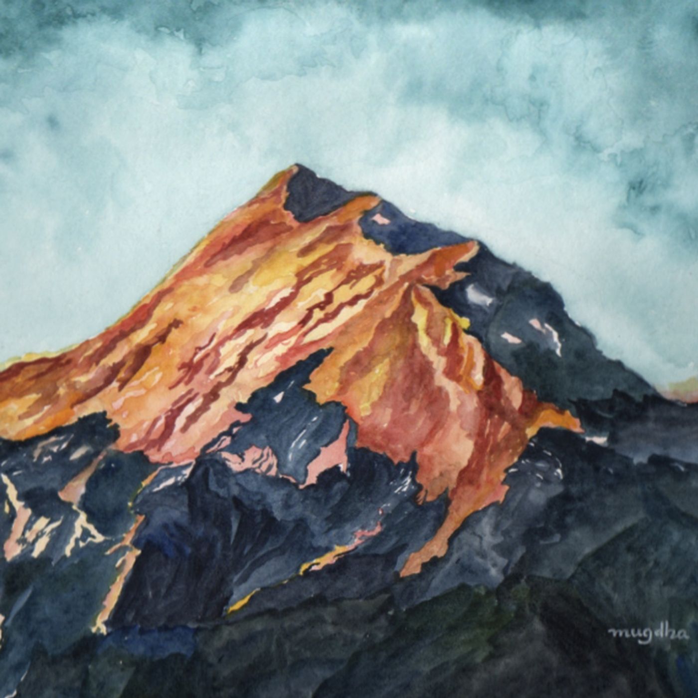 Lido Pacciardi: Alba in montagna