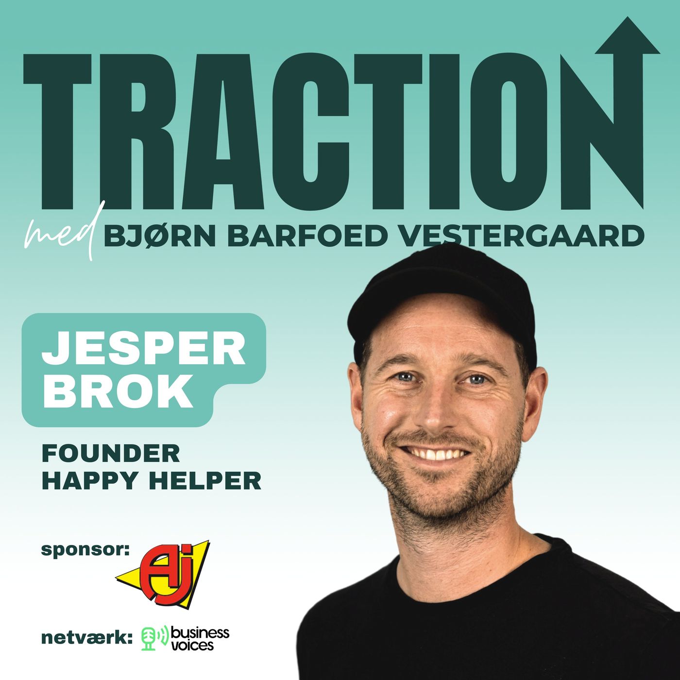 Traction #1 - Jesper Tilsted Brok: Lær de vigtigste strategier som fik Happy Helper i gang med VÆKSTEN!