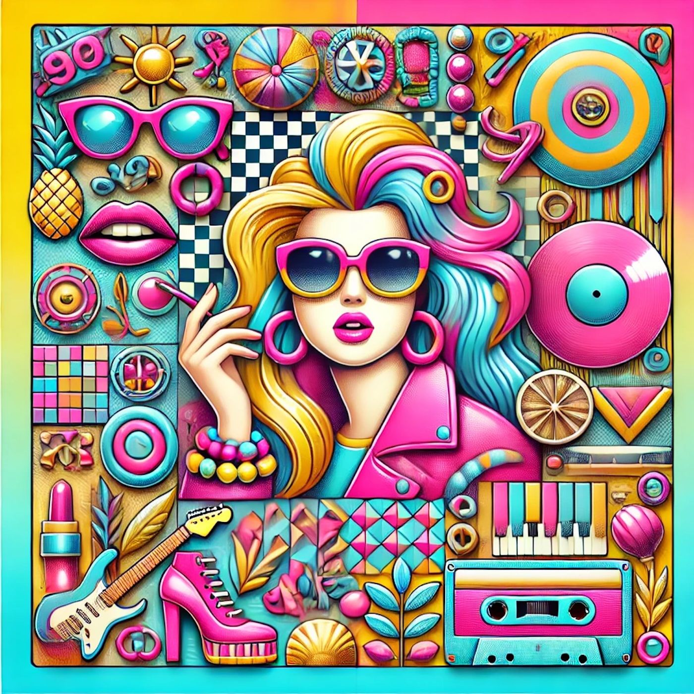 "I'm a Barbie girl, in the Barbie world, life in plastic, it's fantastic, you can brush my hair, undress me everywhere.." episode artwork