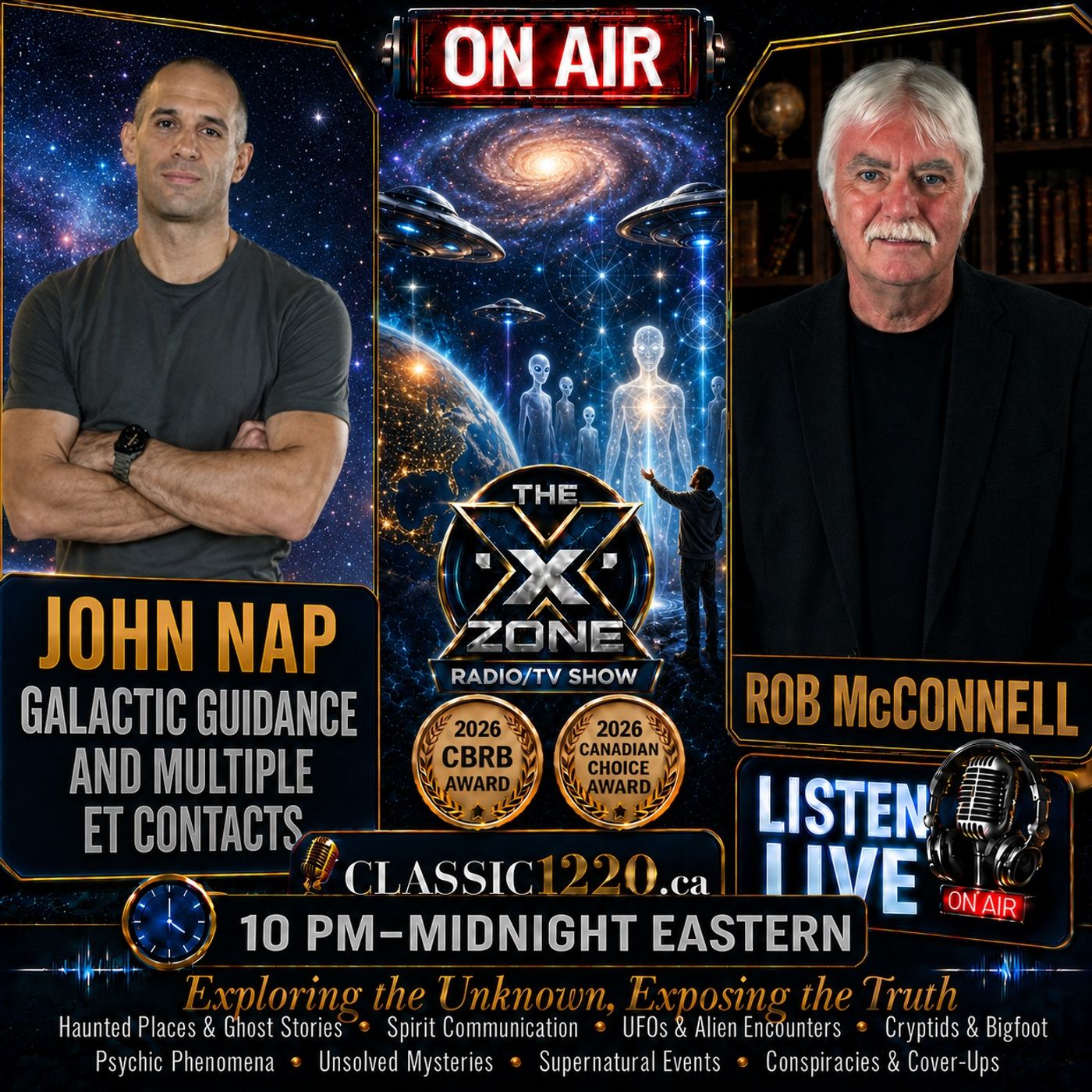 Rob McConnell Interviews - JOHN NAP - Galactic Guidance and Multiple ET Contacts episode artwork