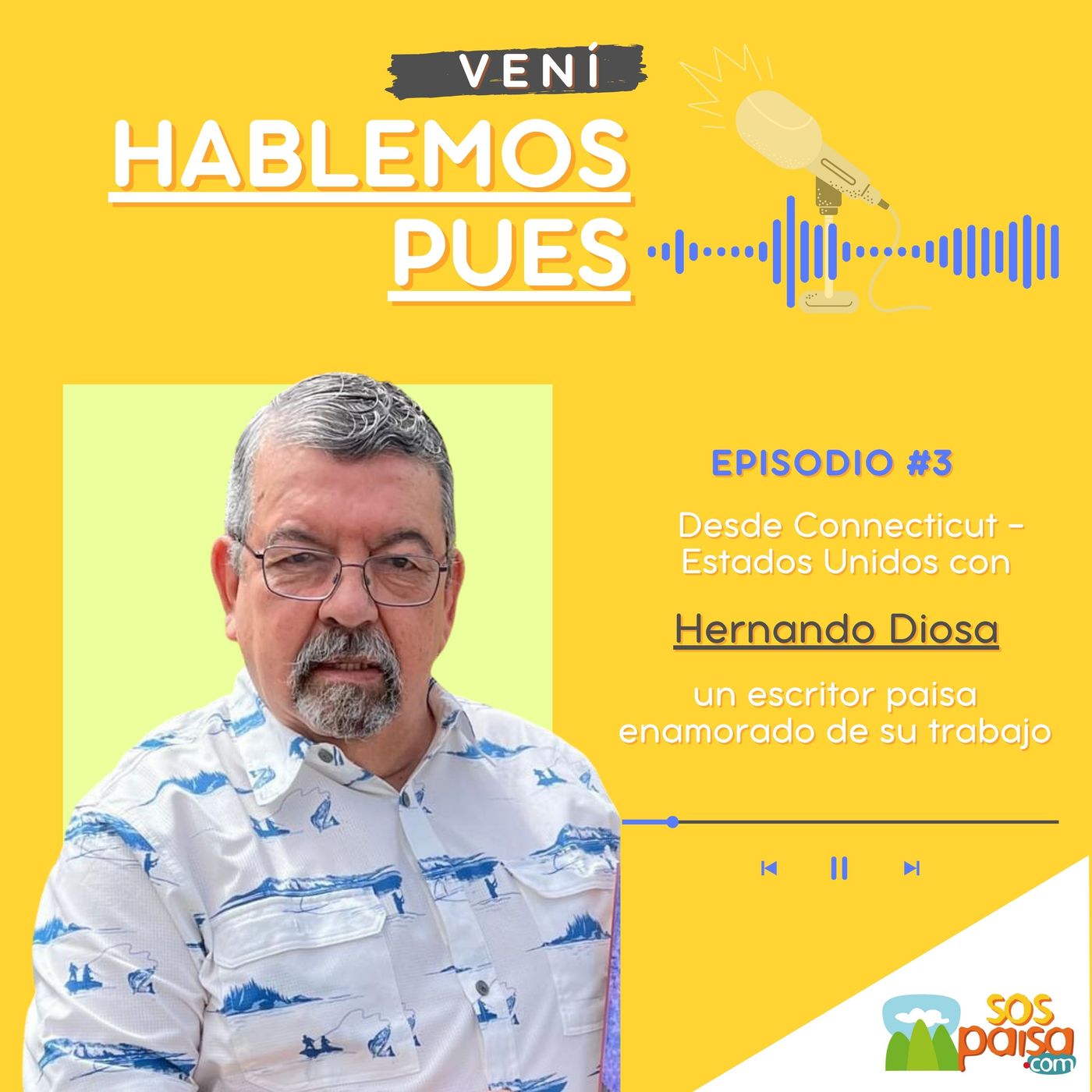 Hernando Diosa, un escritor paisa enamorado de la literatura
