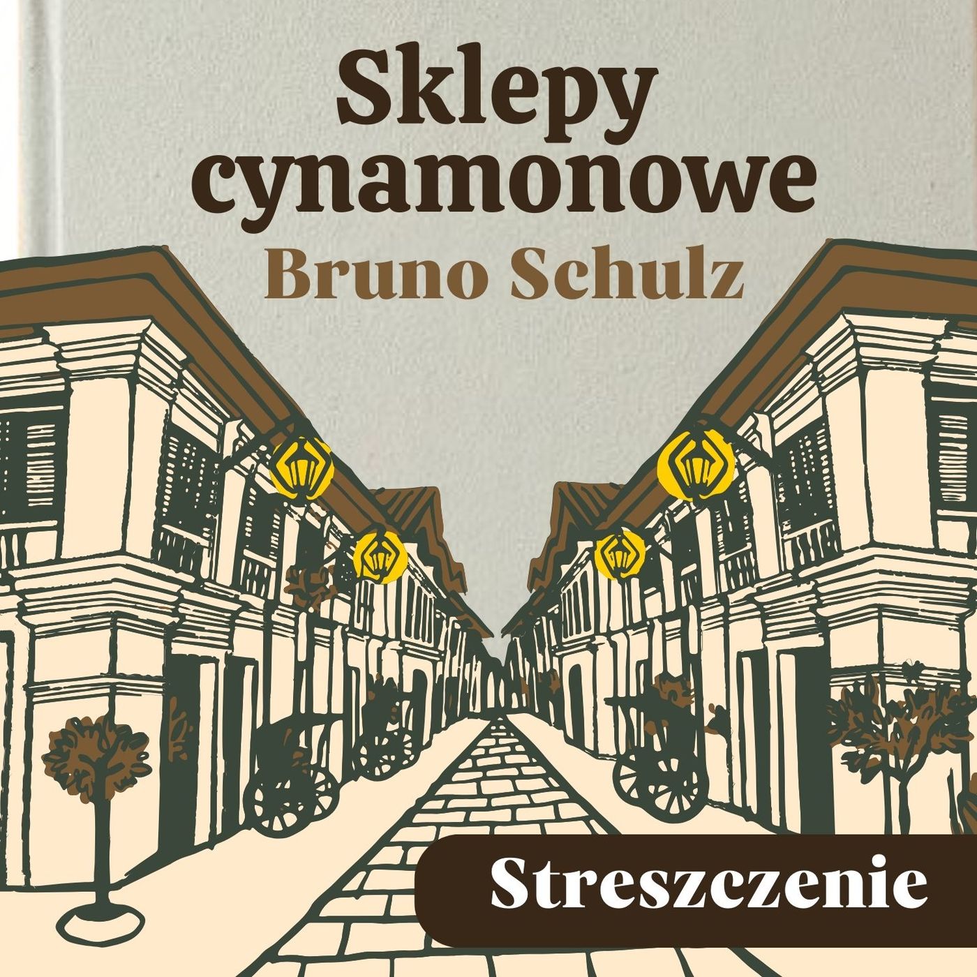 Sklepy cynamonowe. Bruno Schulz. Streszczenie, bohaterowie, problematyka episode artwork