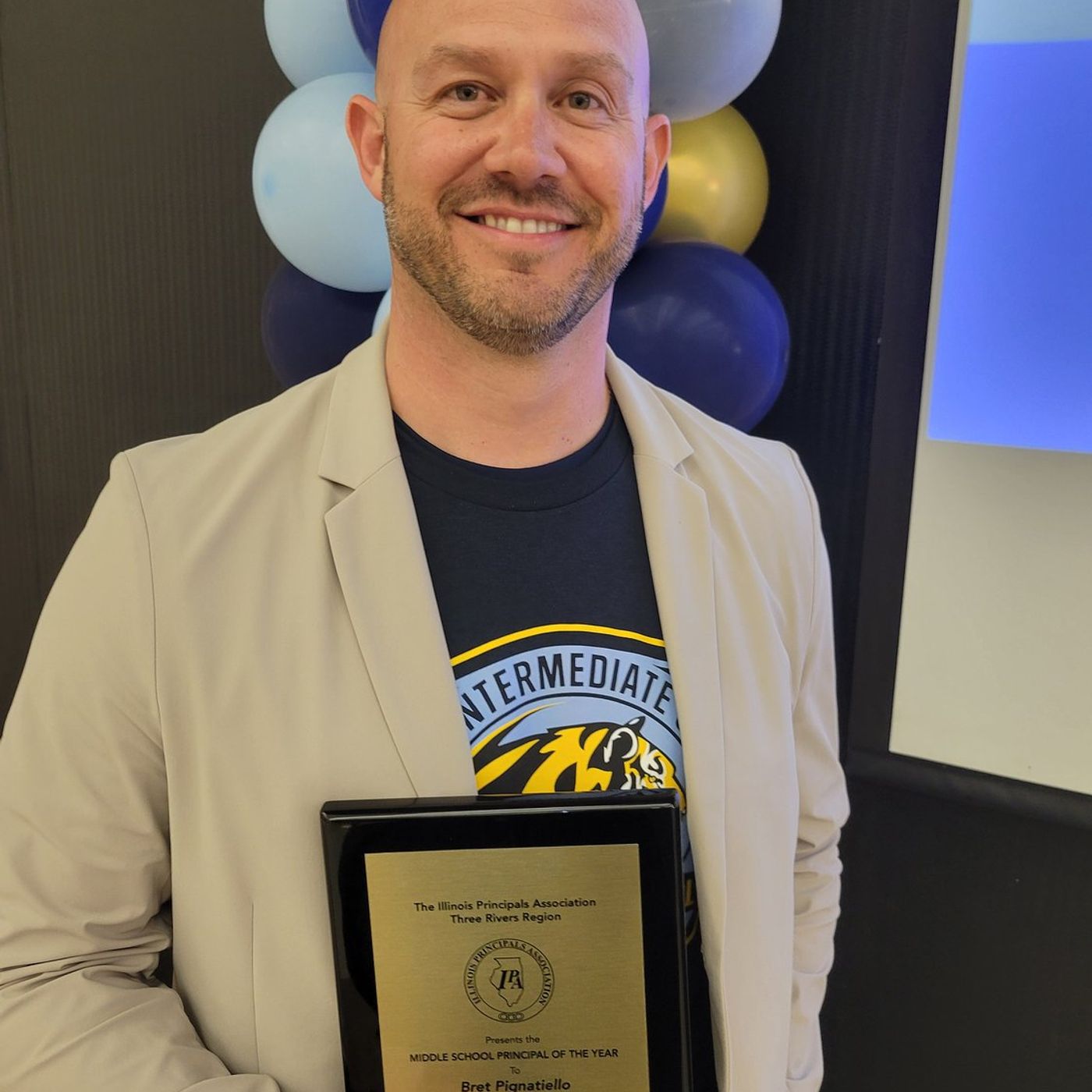 Liberty’s Pignatiello named Middle School Principal of the Year for region episode artwork