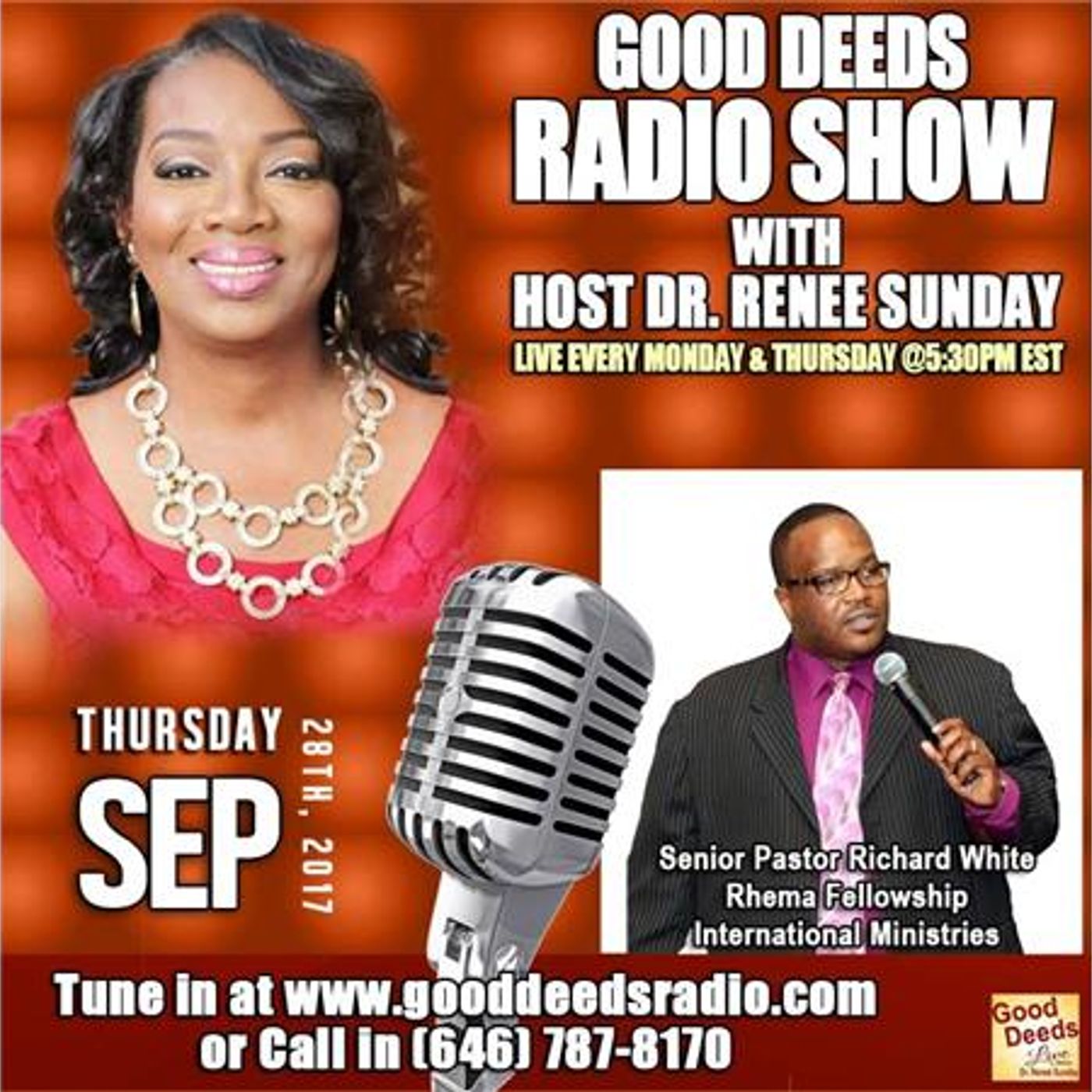 Senior Pastor Richard White of Rhema Fellowship International Ministries episode artwork