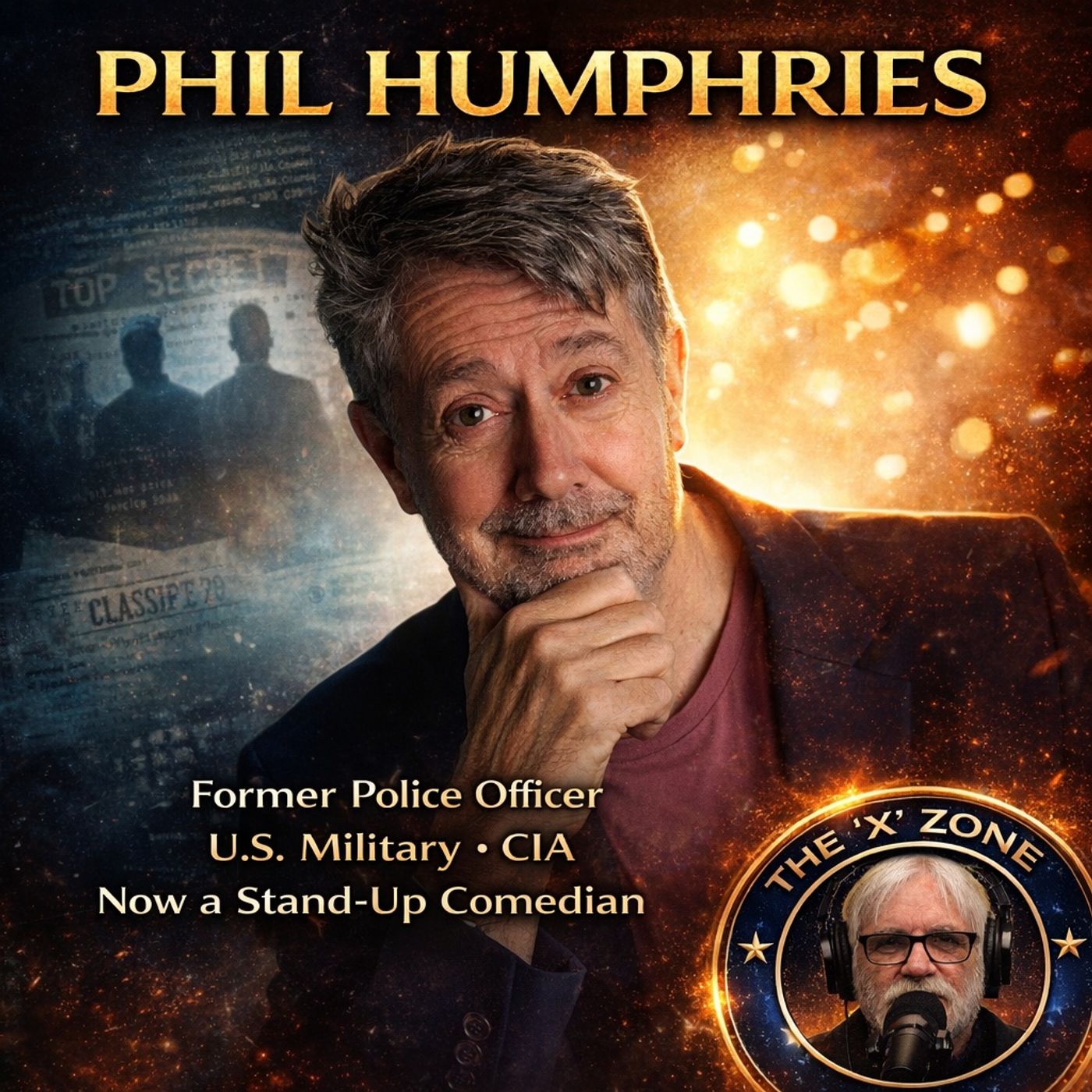 Rob McConnell Interviews - PHIL HUMPHRIES - Former CIA Officer, Police Officer About UFOs/UAPs