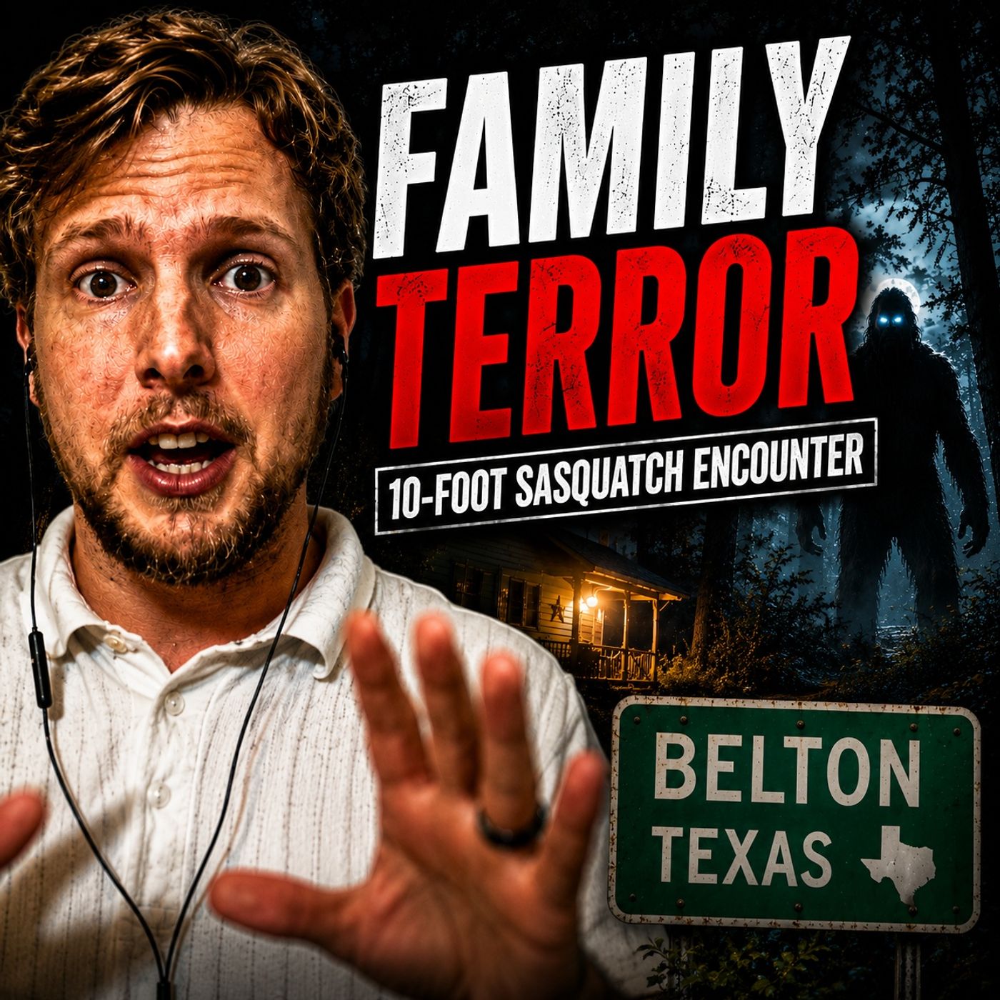 10-Foot Bigfoot Confronts Family Near Belton, Texas