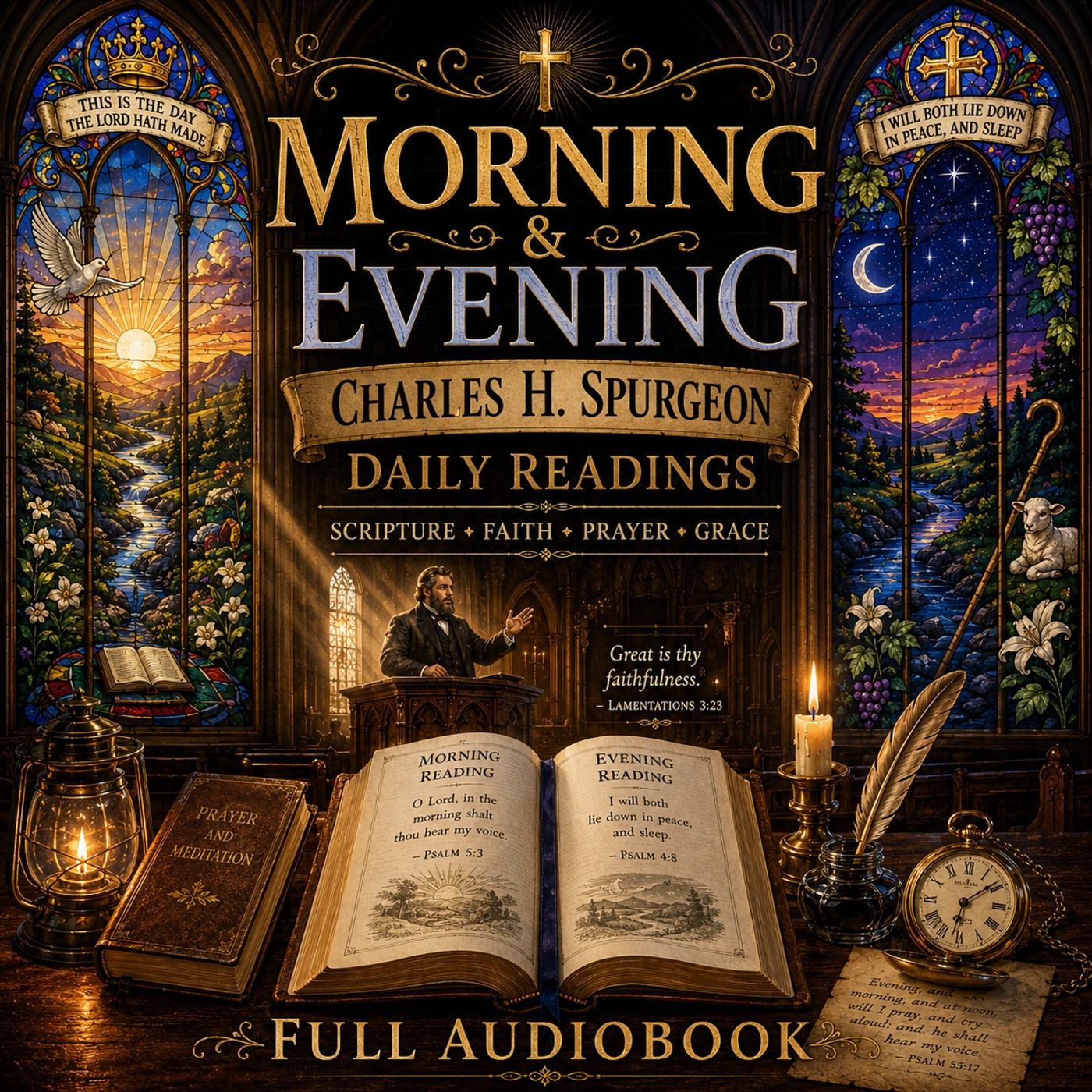 Morning and Evening by Charles H. Spurgeon | Daily Christian Devotions | Scripture, Faith & Prayer Part 3