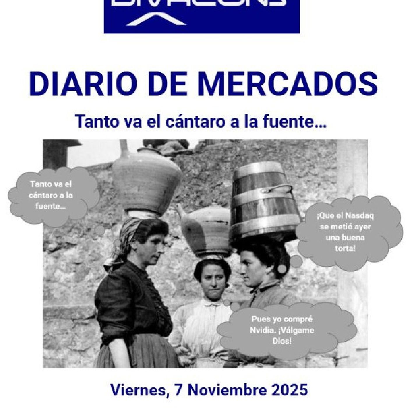 PODCAST en abierto DIARIO DE MERCADOS Viernes 7 Nov 2025