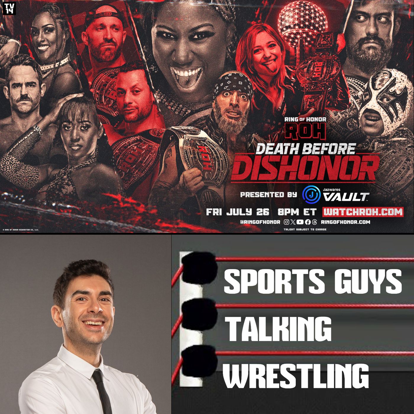 ROH Death Before Dishonor Media Call Jul 25 2024 episode artwork