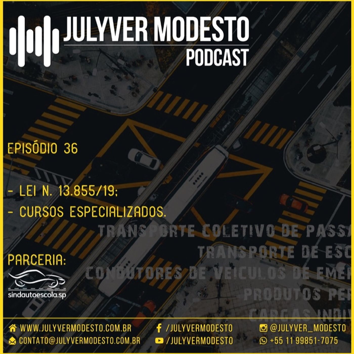 Trânsito, por Julyver Modesto
