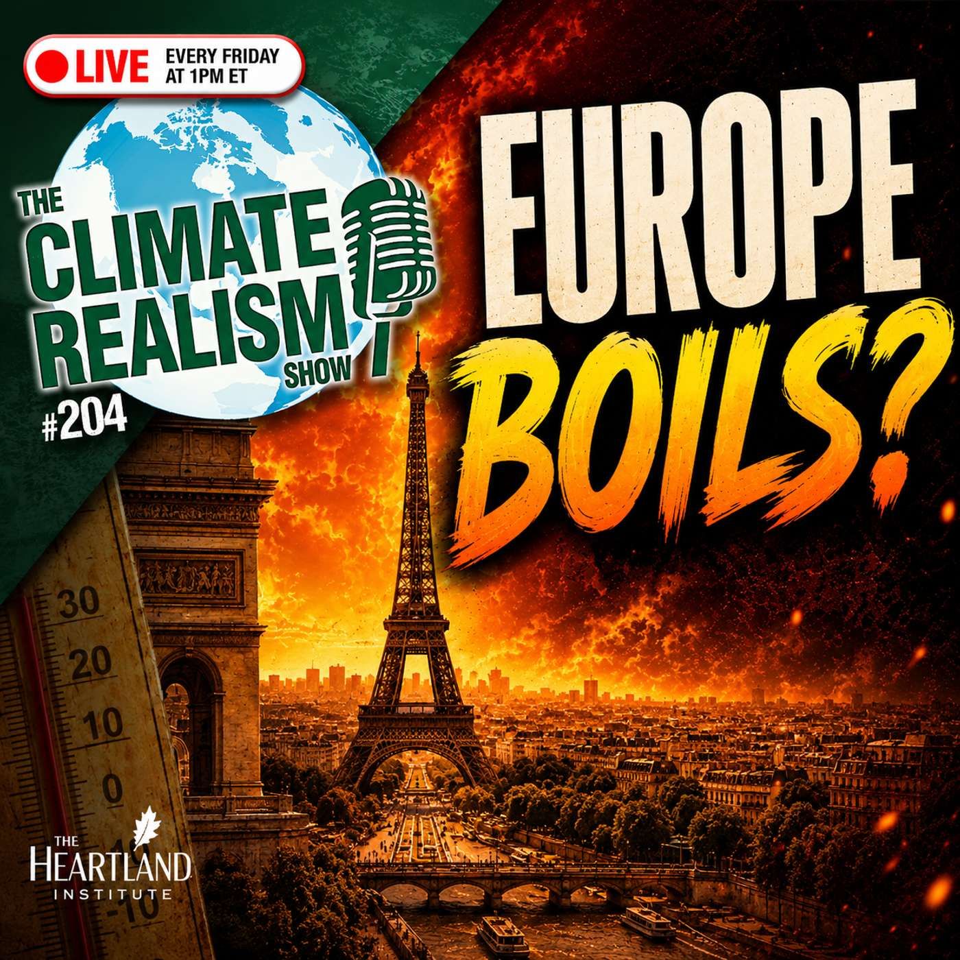 Europe Boils – The Climate Realism Show #204 episode artwork