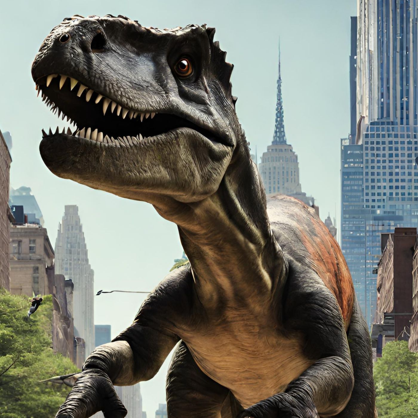 Los dinos en New York