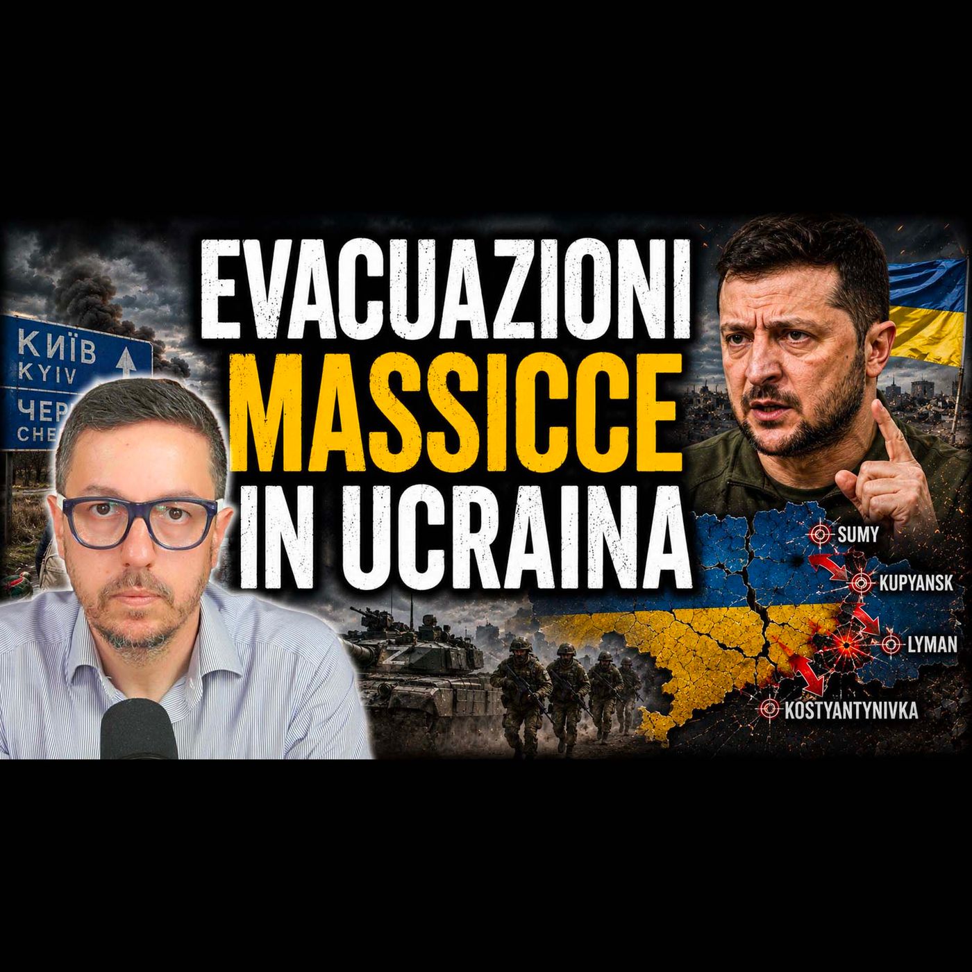 MASSICCE EVACUAZIONI A NORD DI KIEV, MA CI RACCONTANO CHE È LA RUSSIA IN DIFFICOLTÀ