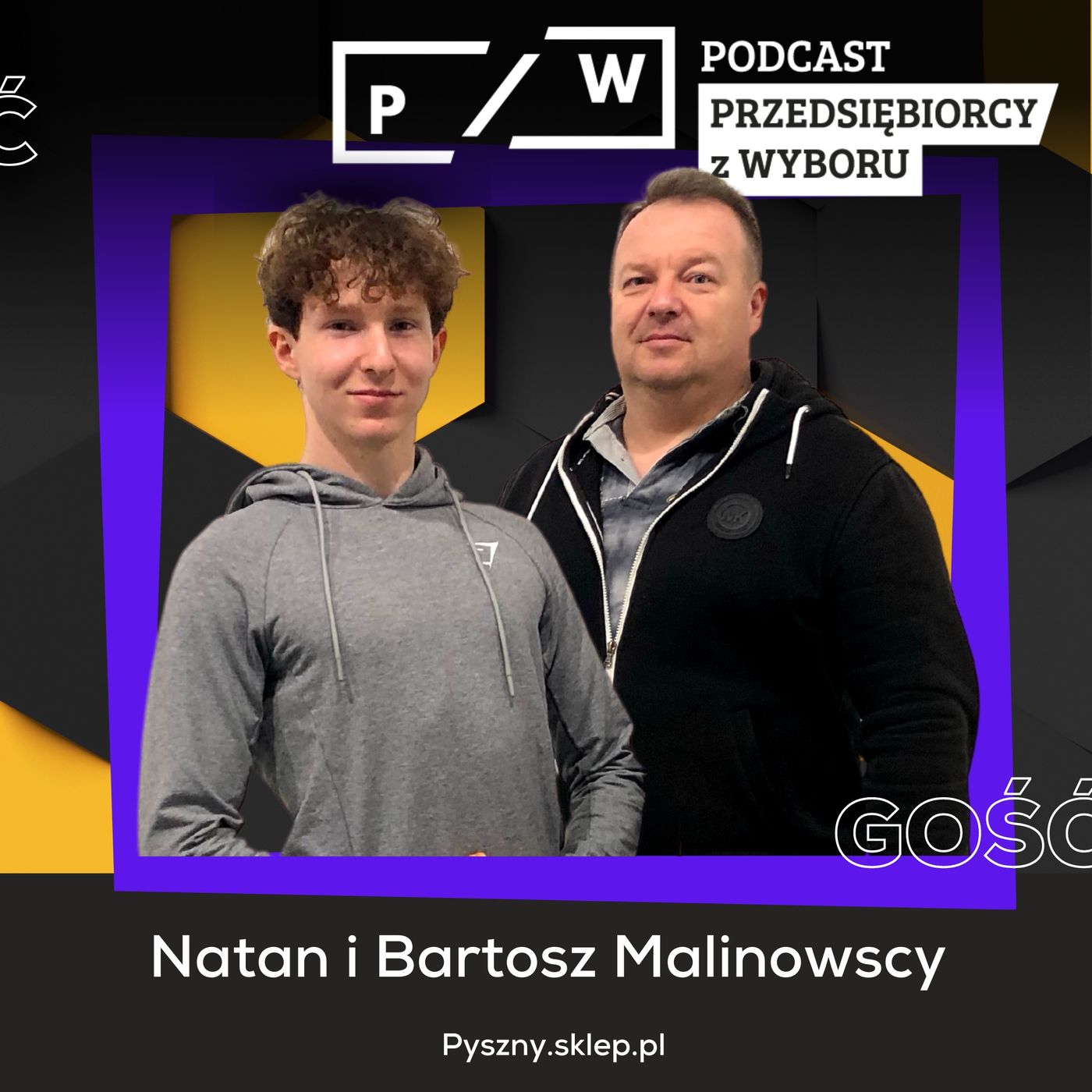 #117 Przepyszny odcinek WOŚPowy - Natan i Bartosz Malinowscy (pyszny.sklep.pl)