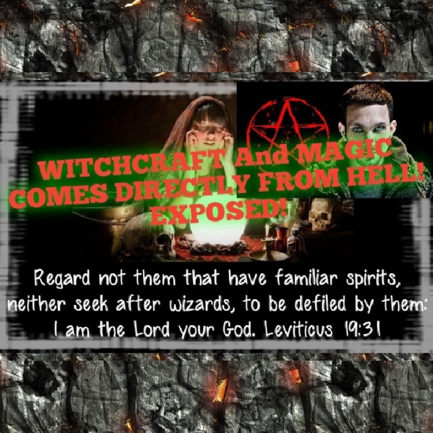 WITCHCRAFT And MAGIC COMES DIRECTLY FROM HELL!EXPOSED!(WHEN U GO DOWN THIS CHEAP PATH DEMONS WILL HAUNT U!REPENT TO BE FREE!) episode artwork
