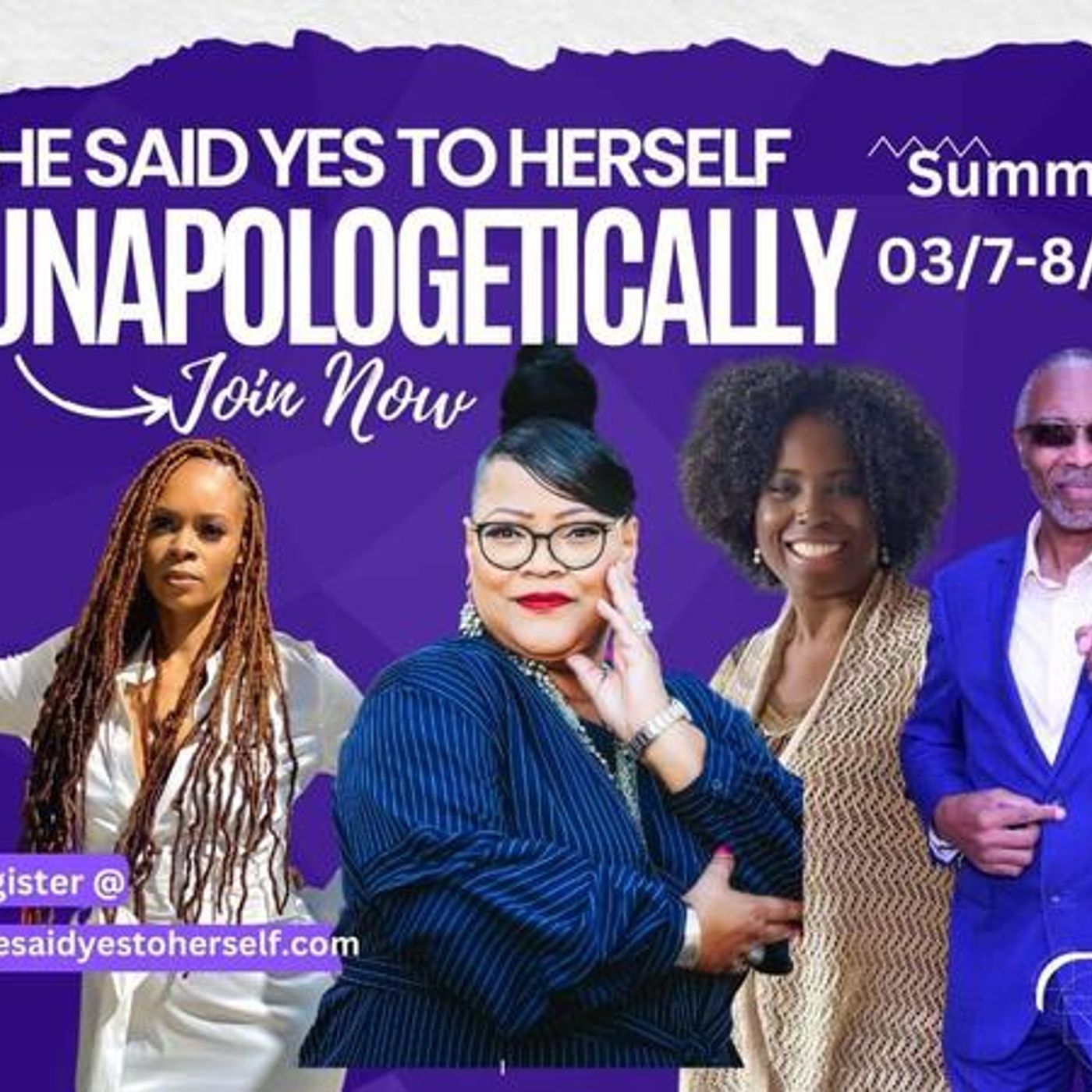 #ConversationsLIVE talks She Said Yes to Herself Unapologetically Summit episode artwork