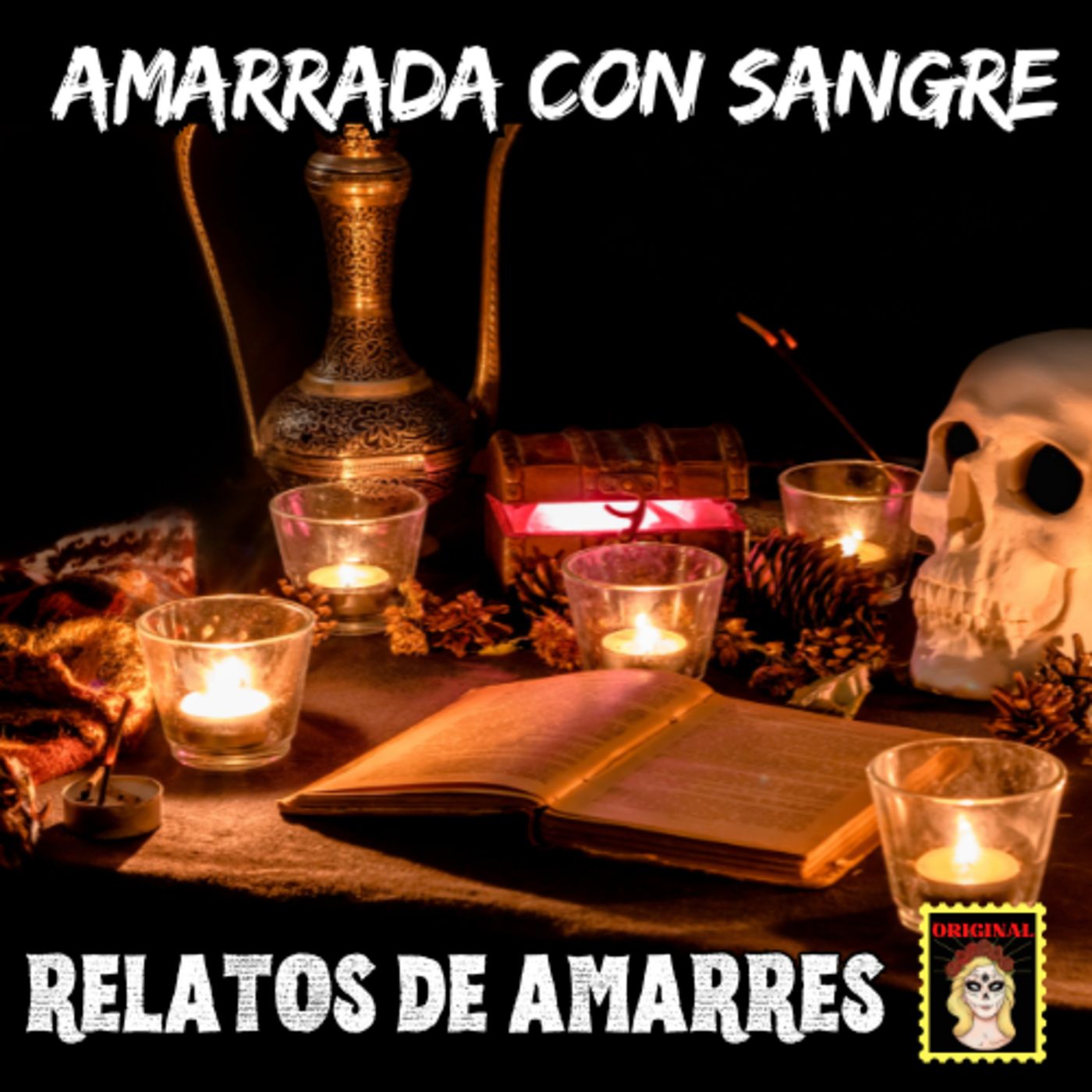 👉AMARRE CON SANGRE🩸RELATOS DE BRUJERÍA⎮HISTORIAS DE BRUJERIA (Viviendo con el miedo) episode artwork