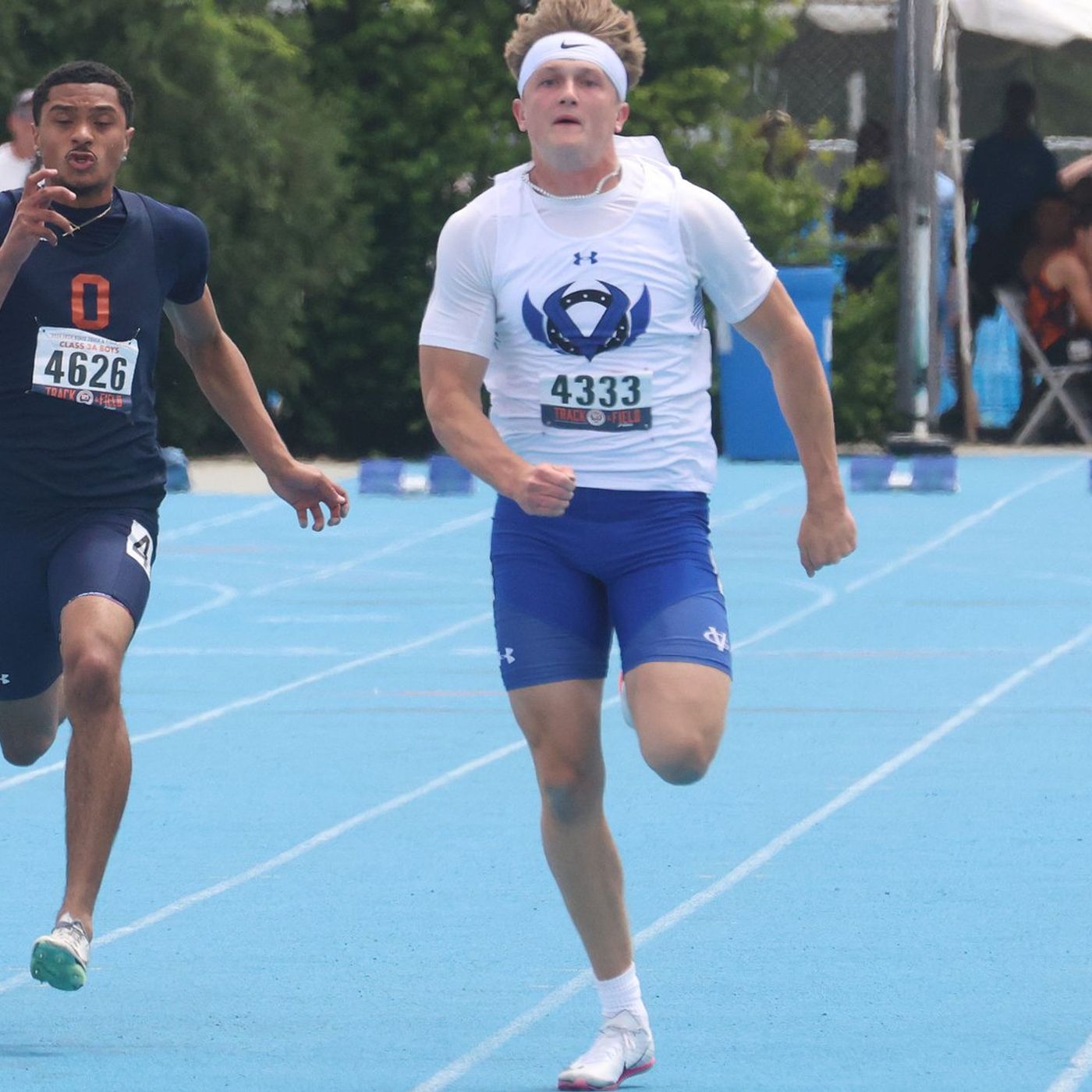 Bennett Konkey secures first boys state track and field titles for Geneva after winning 100 and 200-meter dash episode artwork