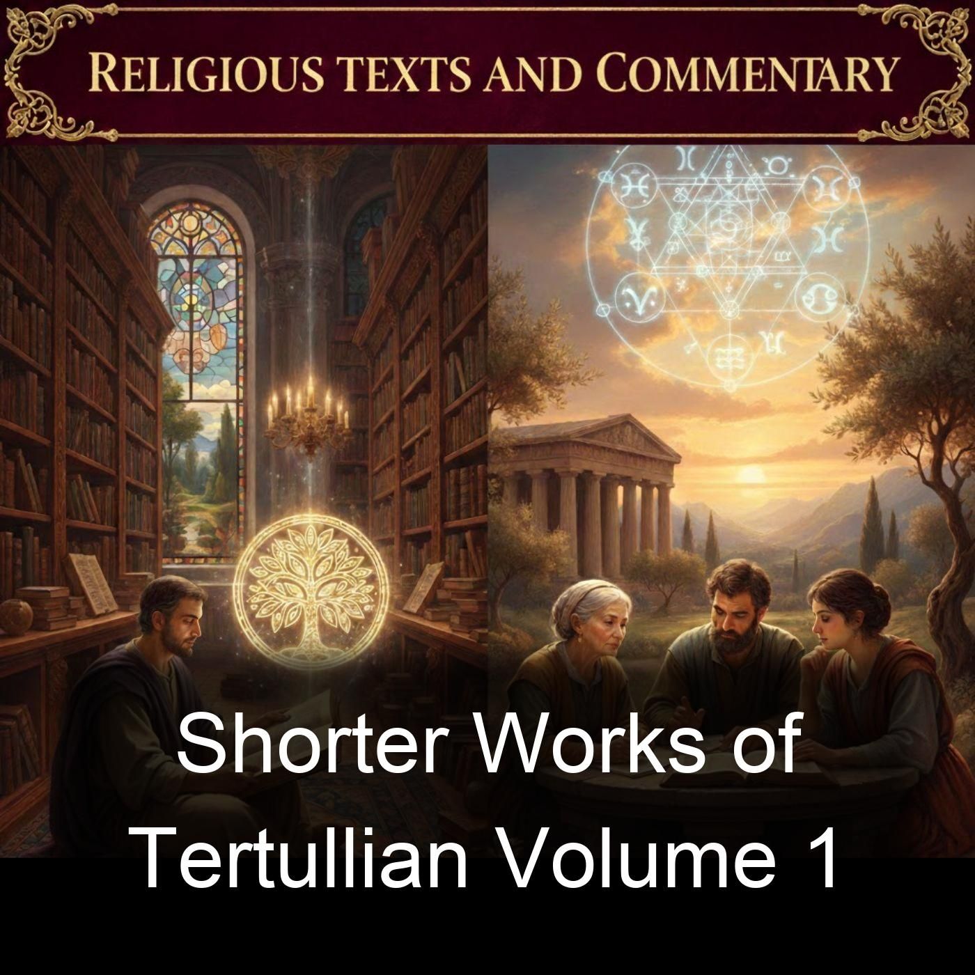 Shorter Works of Tertullian Volume 1 cover art