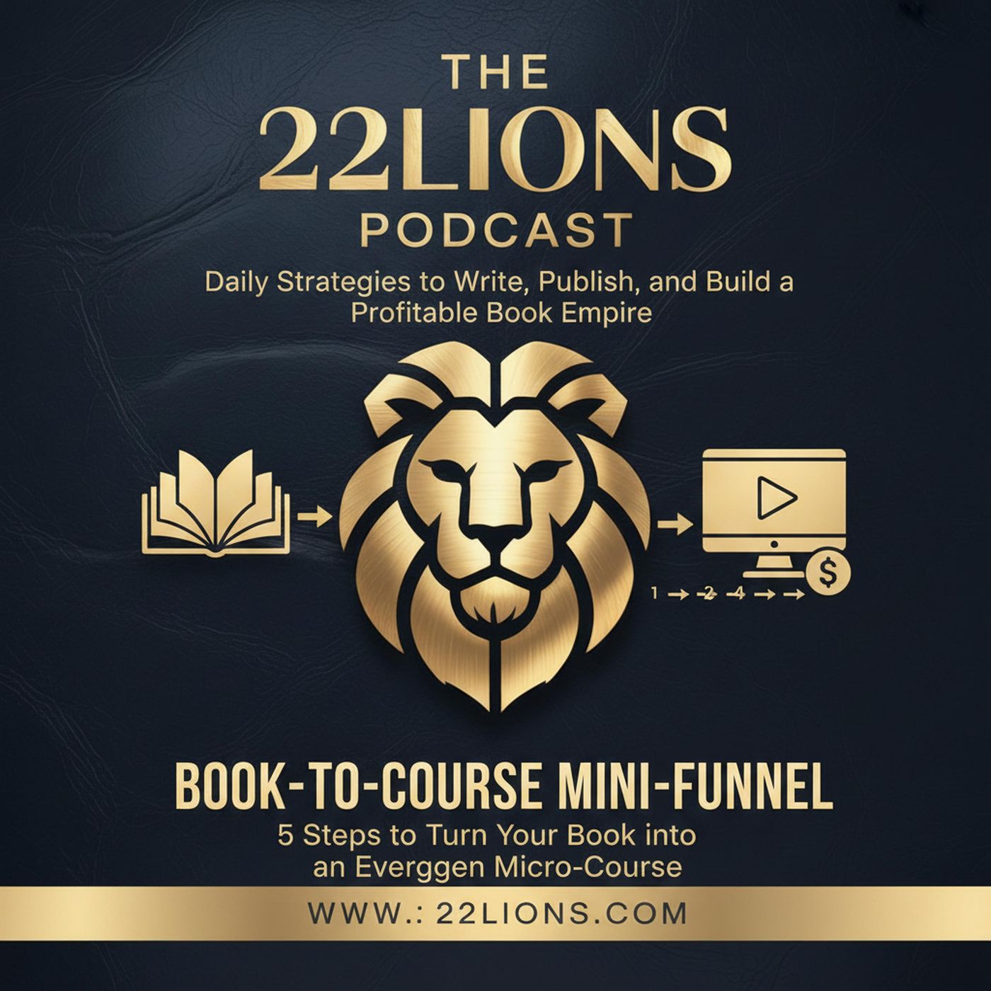 Book-to-Course Mini-Funnel: 5 Steps to Turn Your Book into an Evergreen Micro-Course episode artwork