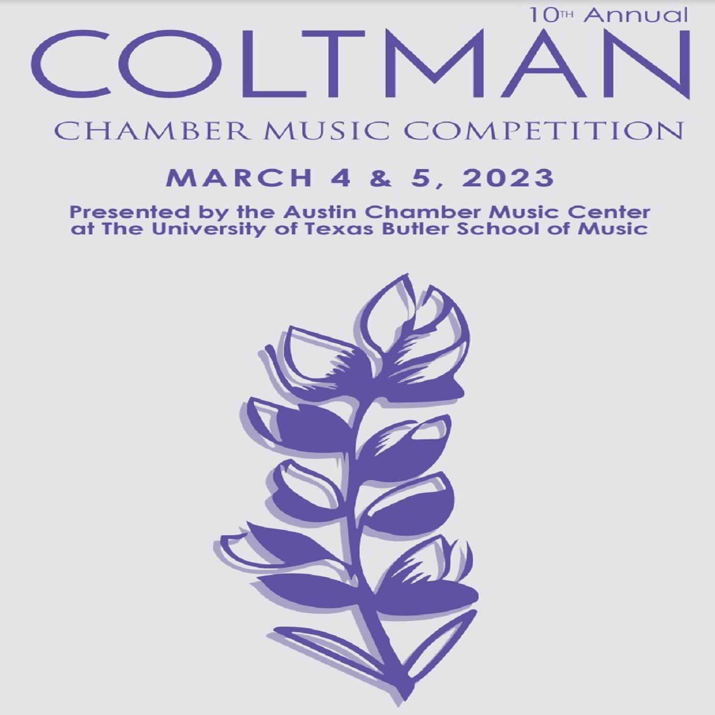The Coltman Competition's 10th Year.  On Staccato episode artwork