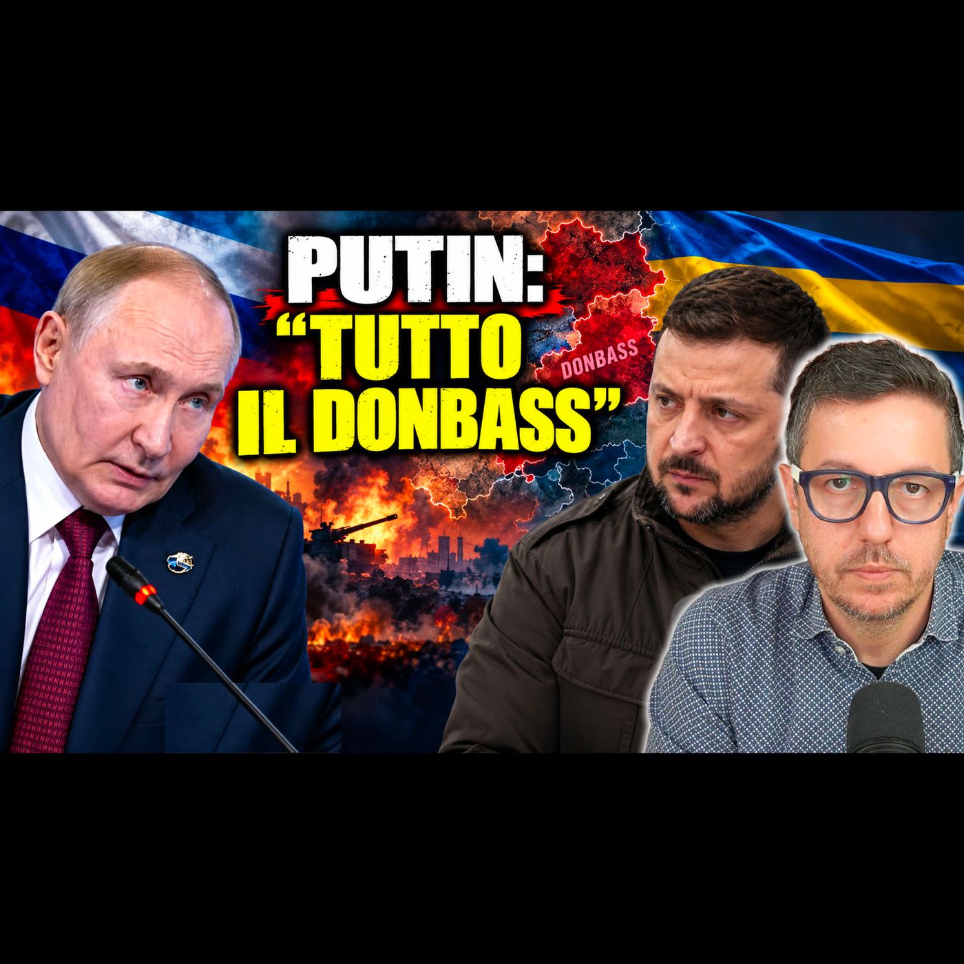 KIEV RICONQUISTA PIÙ TERRENO DI QUANTO AVANZA MOSCA | PUTIN: «PRENDEREMO TUTTO IL DONBASS» episode artwork
