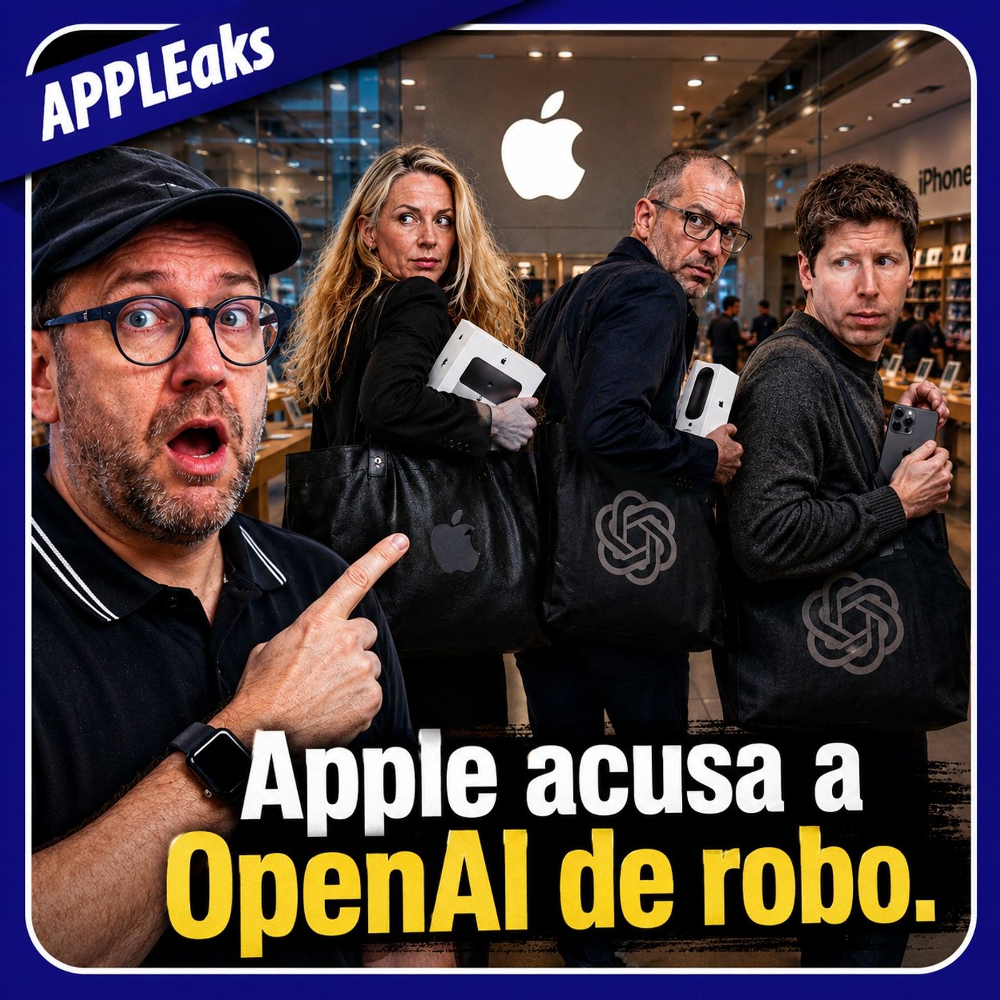 Apple acusa a OpenAI de robar sus secretos: esto es gravísimo