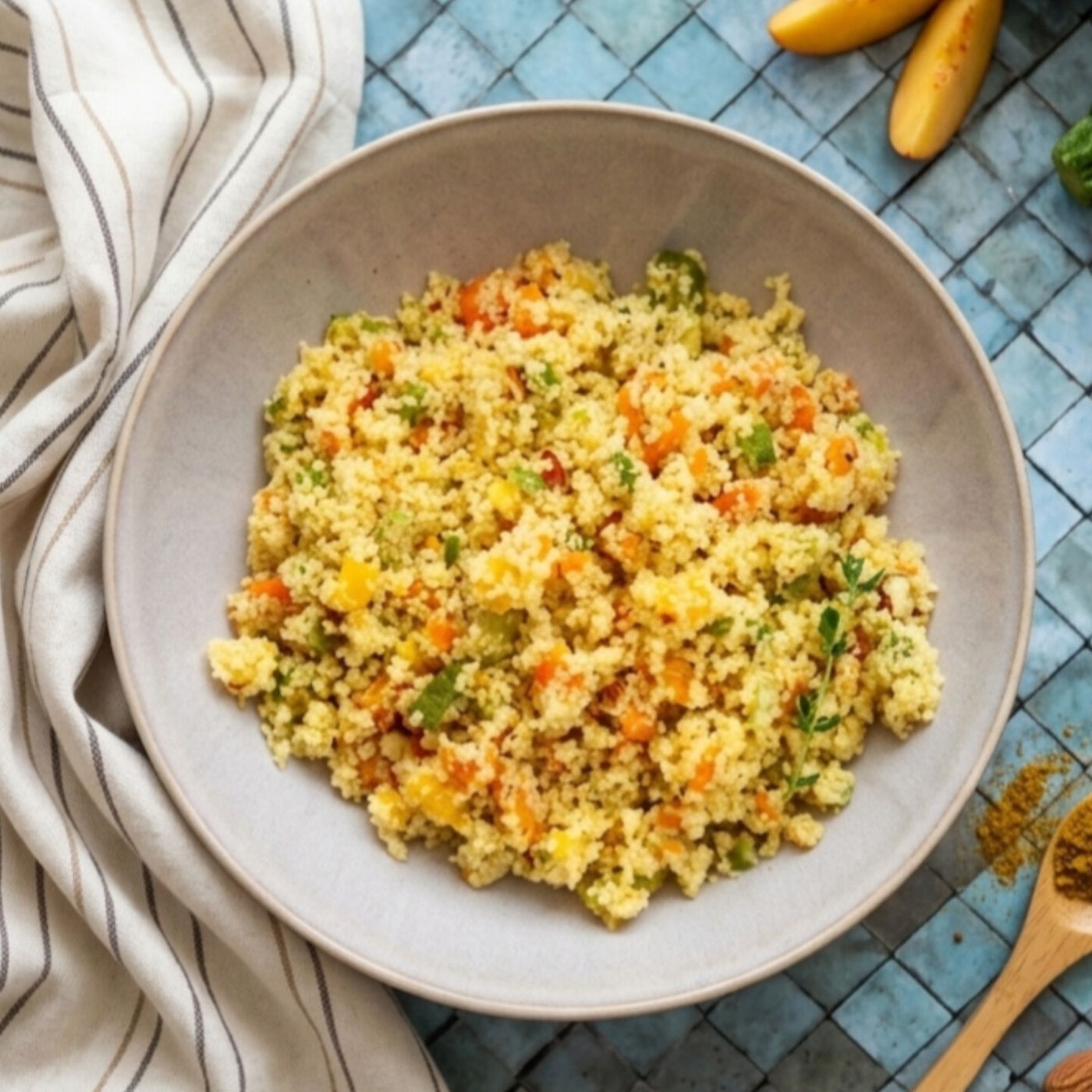 Cous Cous freddo con pesche e verdure episode artwork