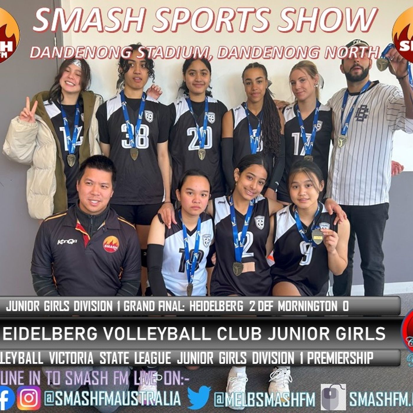 SSS10THYR: Heidelberg Volleyball Club Junior Girls State League Div 1 Premiership Post Game Interviews 020923
