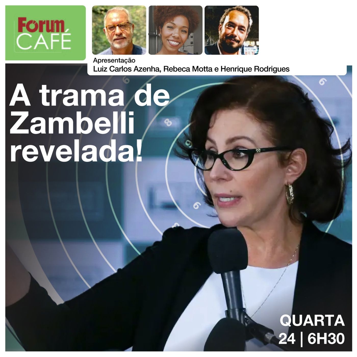 Deputada denunciada pela PGR por tentar desmoralizar Justiça | Fórum Café | 24.04.24