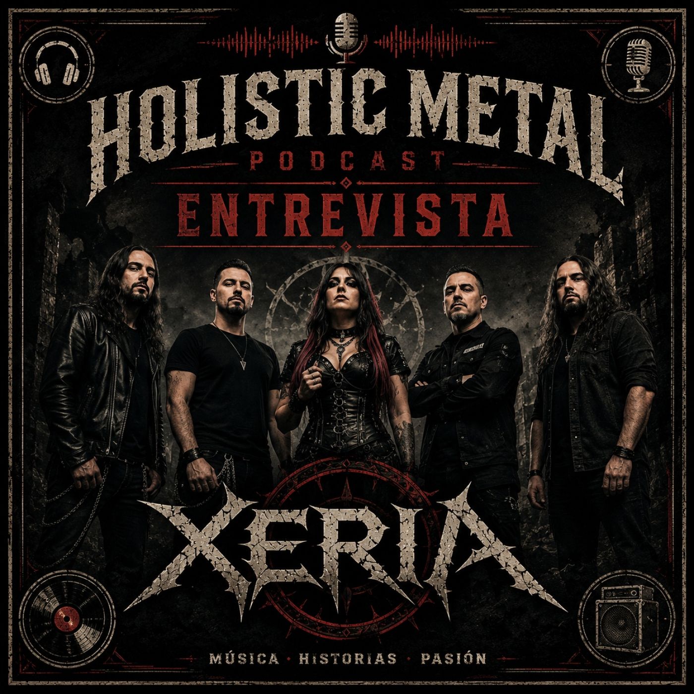 Holistic Metal Podcast 6x19 Xeria episode artwork