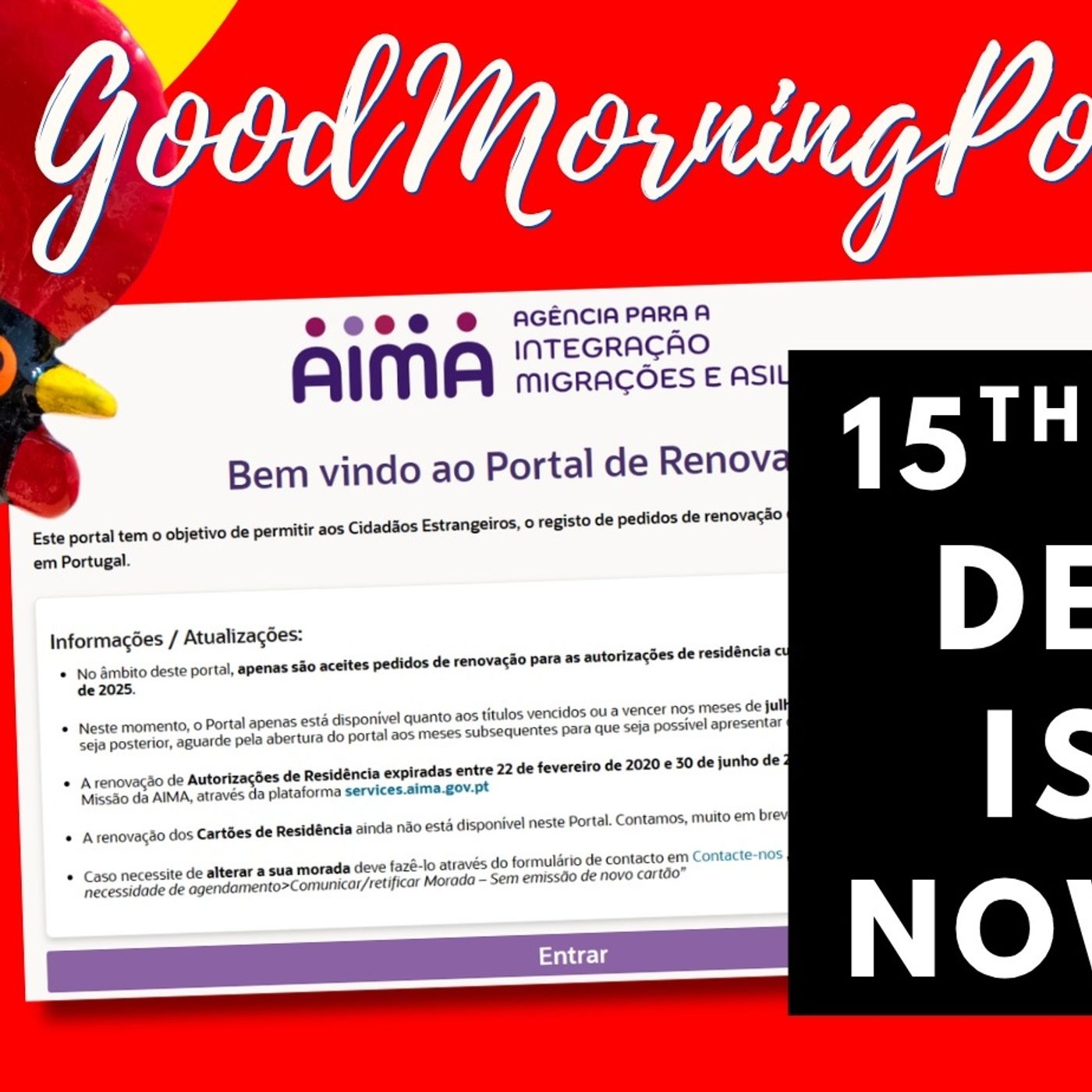 AIMA's 15th October Expiry DEADLINE is Here! Now What? Get Support (If Not The Outcome You Need!)