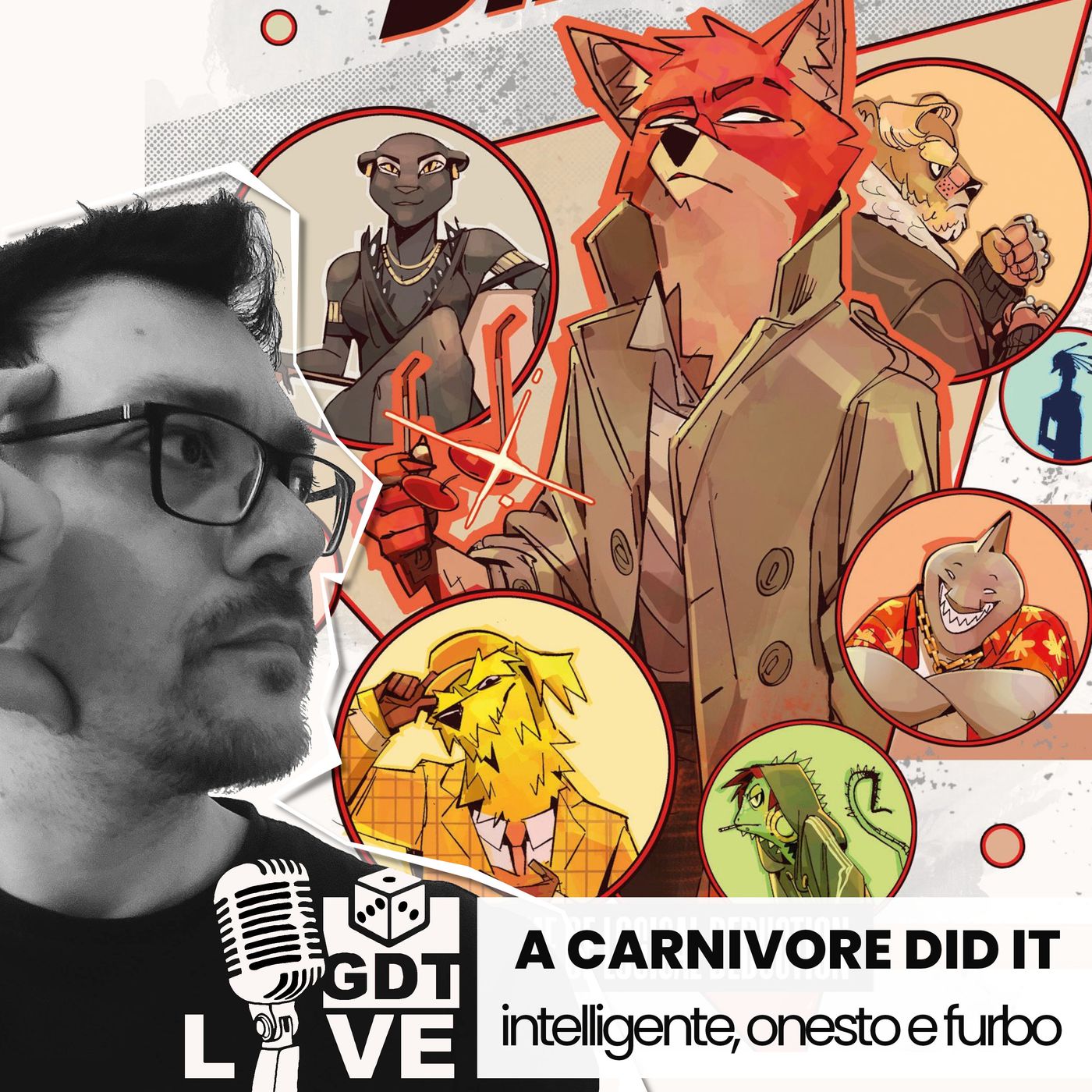 A Carnivore Did It: recensione - un gioco da tavolo intelligente, onesto e fortunato 🧠