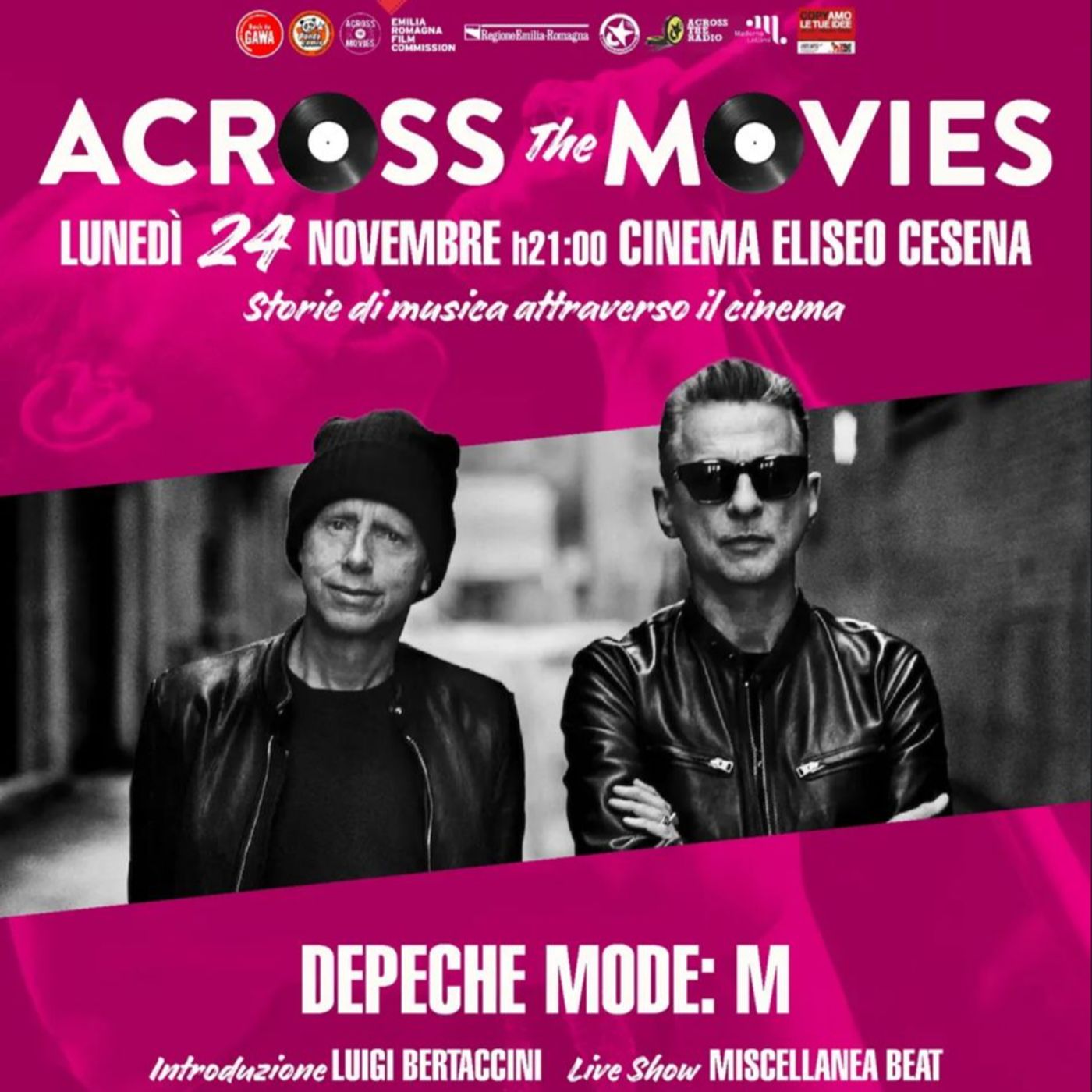 Intervista a Luigi Bertacchini e ai Miscellanea Beat (Across the Movies 24.11.2025) episode artwork