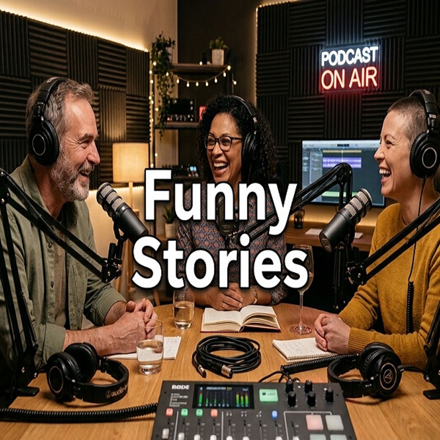 Funny Stories podcast cover art