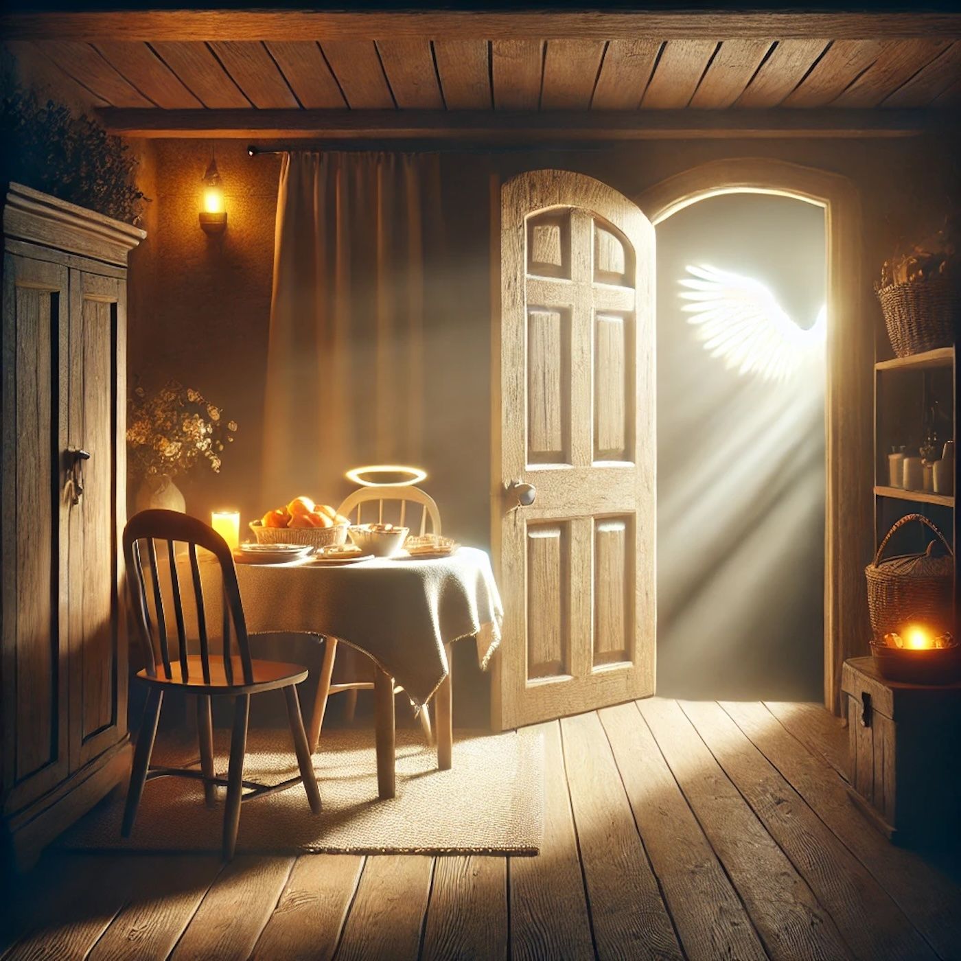 "Hospitality should be a simple act of welcoming others, but it often feels like an overwhelming burden." episode artwork
