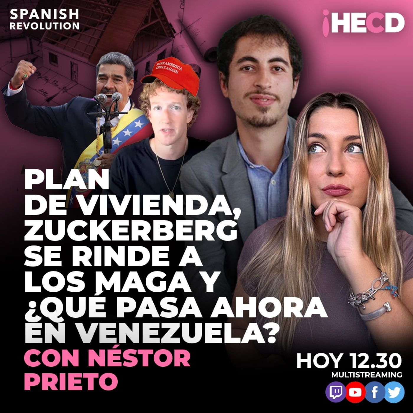 HECD! 500 Marina Lobo - Planes de vivienda PSOE y PP + Zuckerberg se rinde a los MAGA