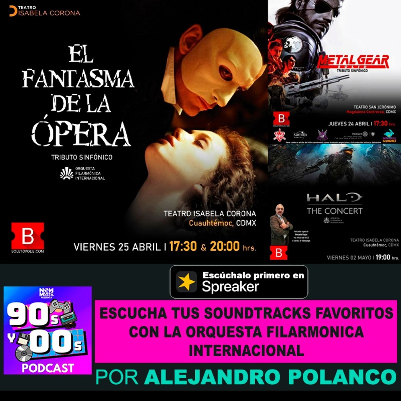 Llega el Fantasma de la Ópera a través de la Orquesta Filarmónica Internacional episode artwork