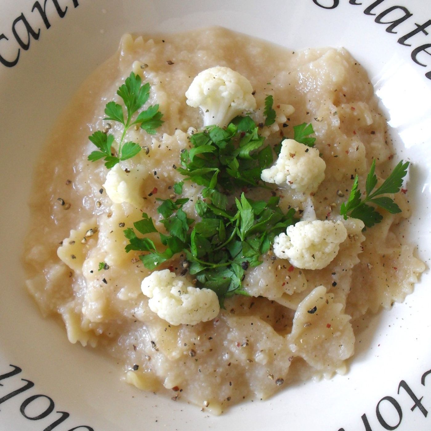 Pasta e cavolfiore leggera