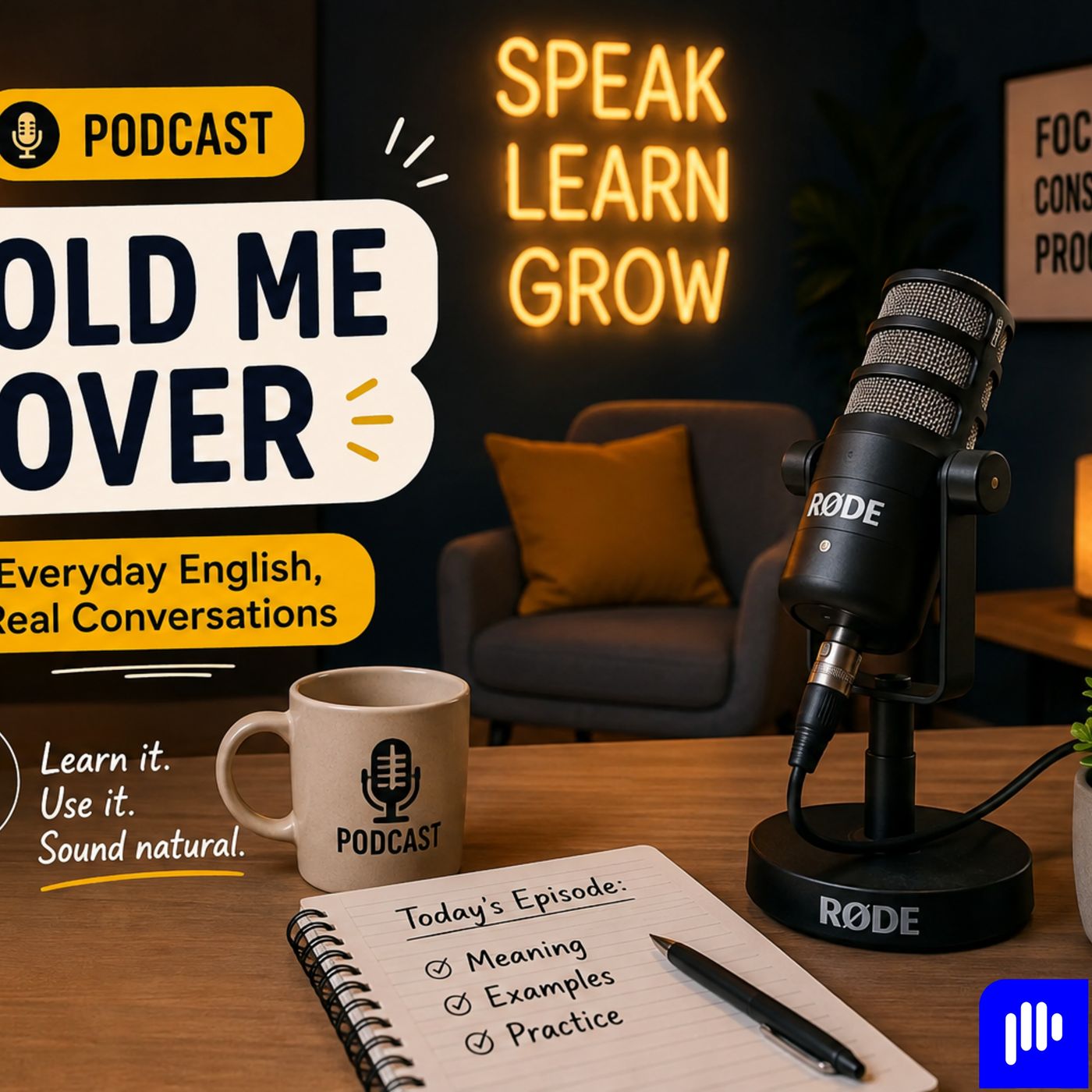 “Hold Me Over” — What Does It Really Mean? | Everyday English podcast artwork