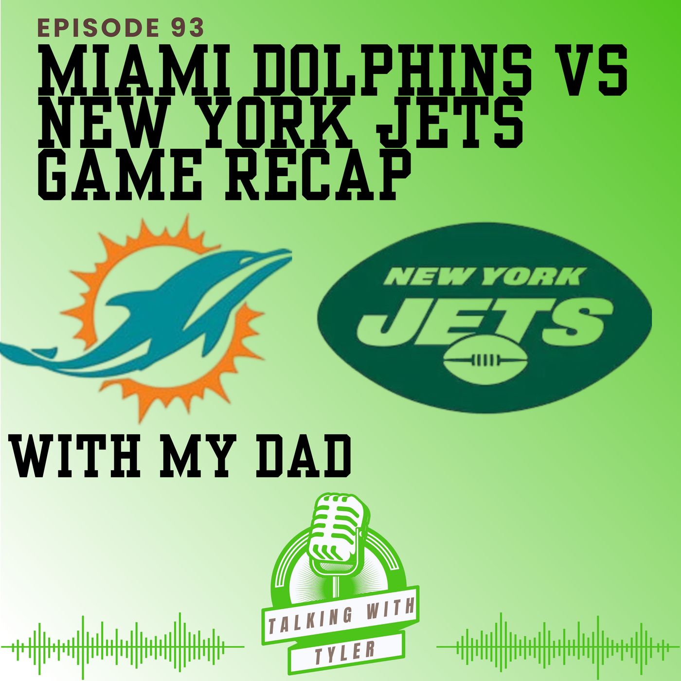 Miami Dolphins vs New York Jets Game Recap episode artwork