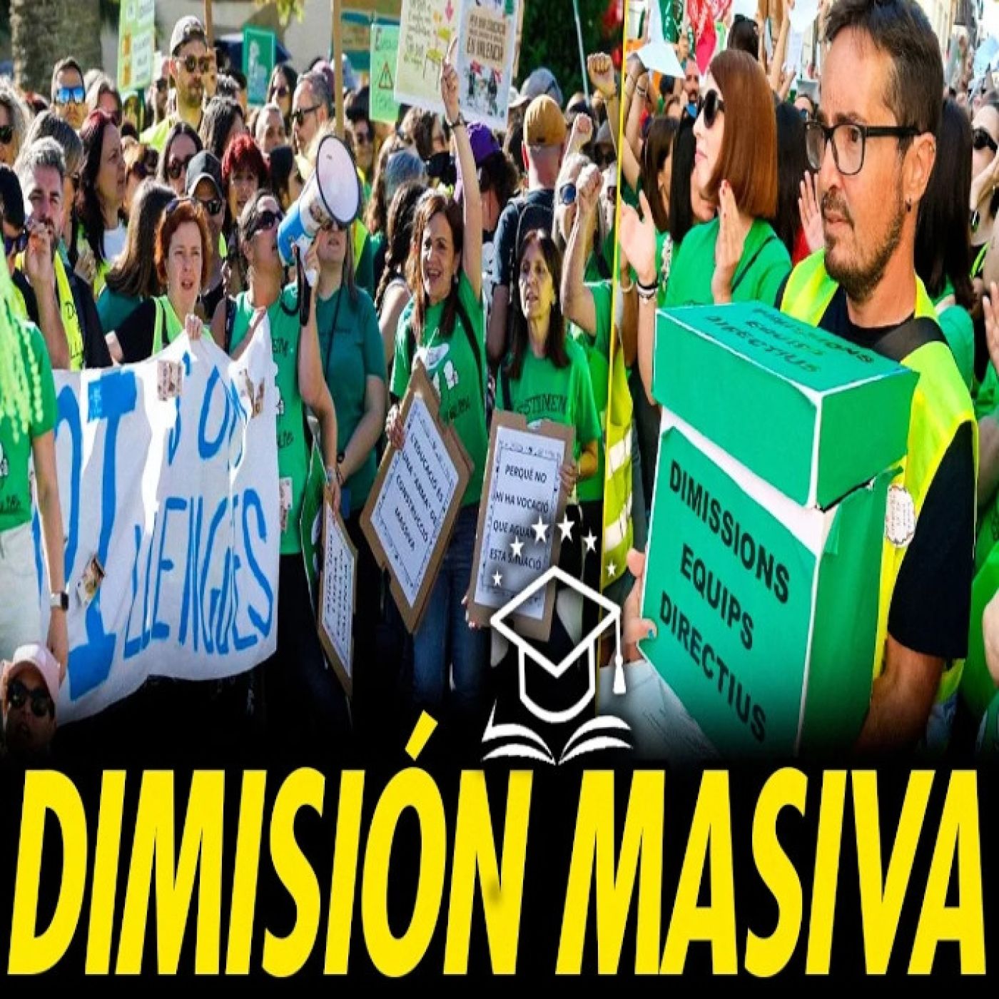 BRUTAL HUELGA EN VALENCIA: MÁS DE 250 EQUIPOS DIRECTIVOS DE CENTROS EDUCATIVOS DIMITEN episode artwork