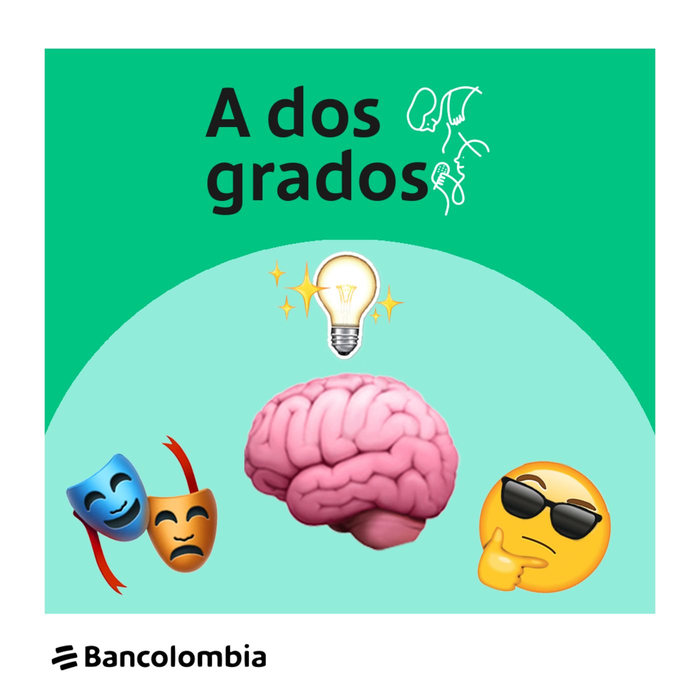 A dos grados